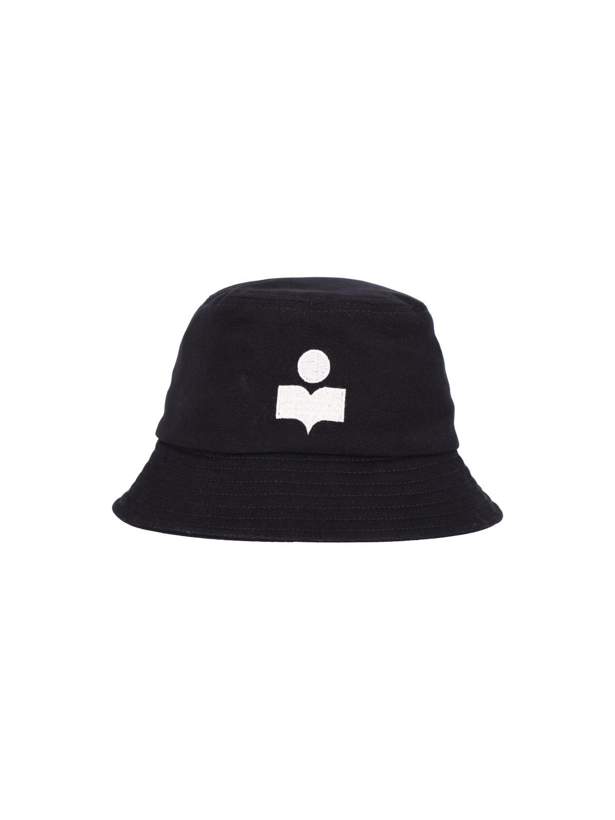 Shop Isabel Marant Logo Bucket Hat In Nero
