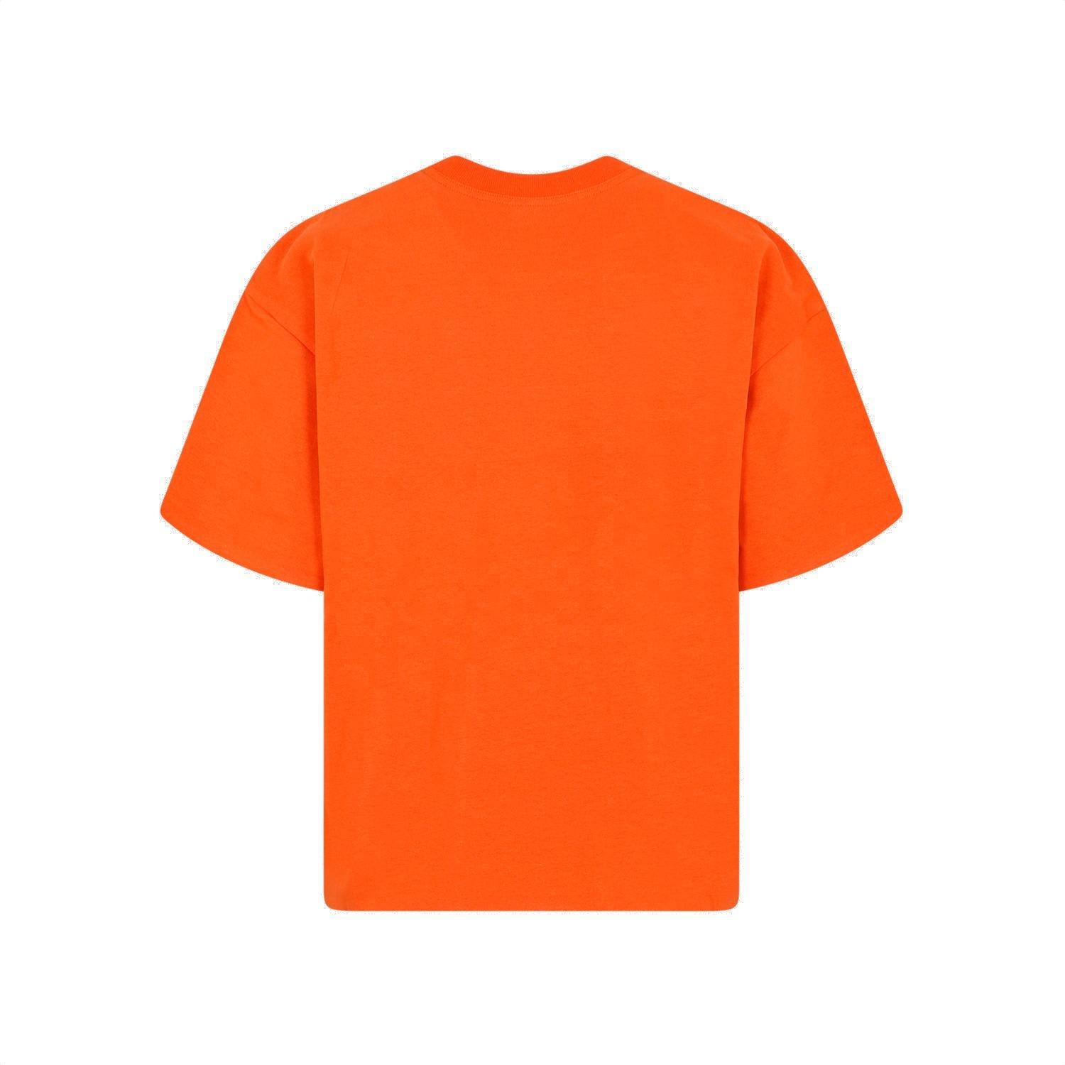 Shop Bottega Veneta Crewneck T-shirt In Orange