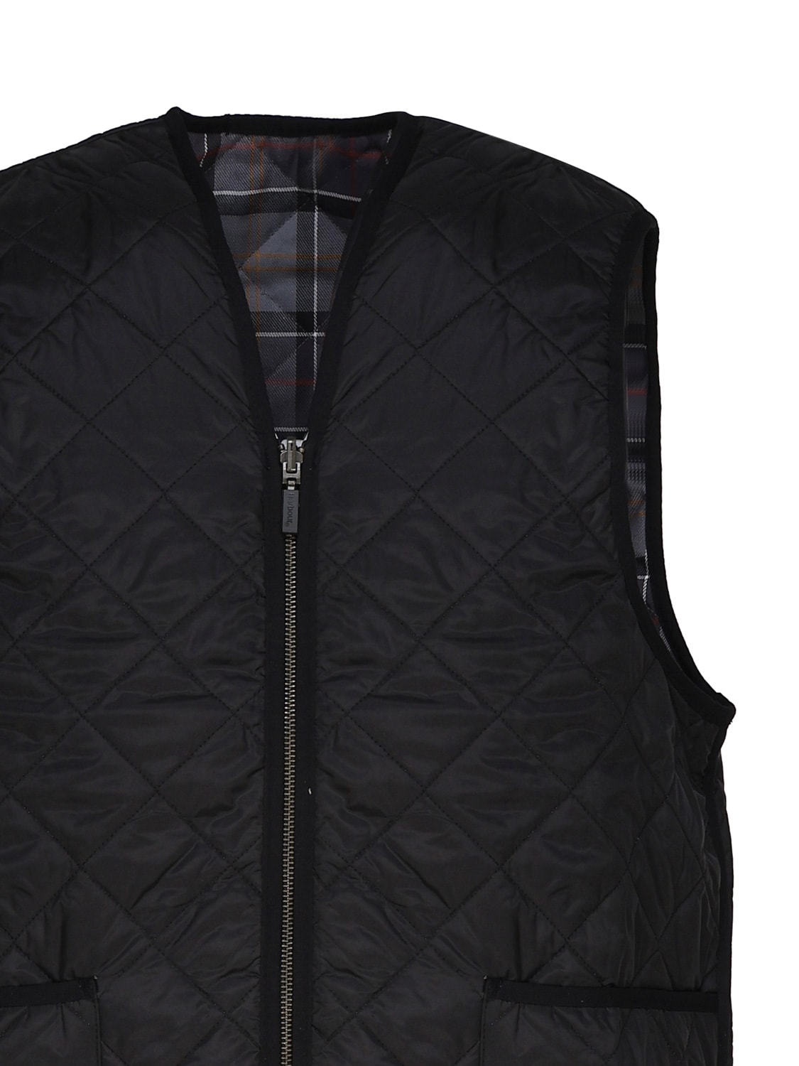 BARBOUR QUILTED VEST/ZIP LINING 