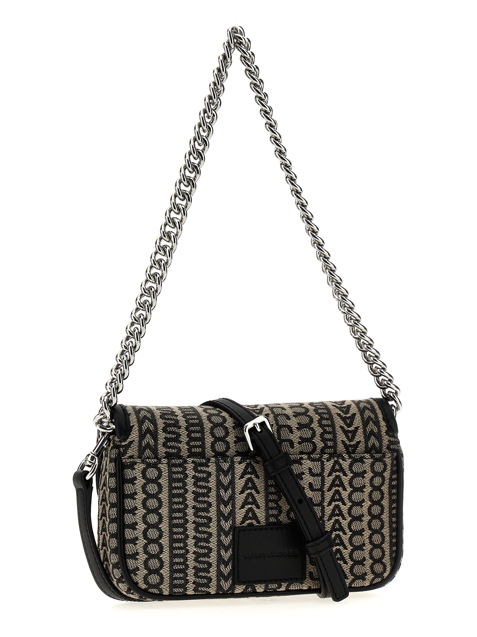 Shop Marc Jacobs The Monogram J Marc Mini Shoulder Bag In Multicolor