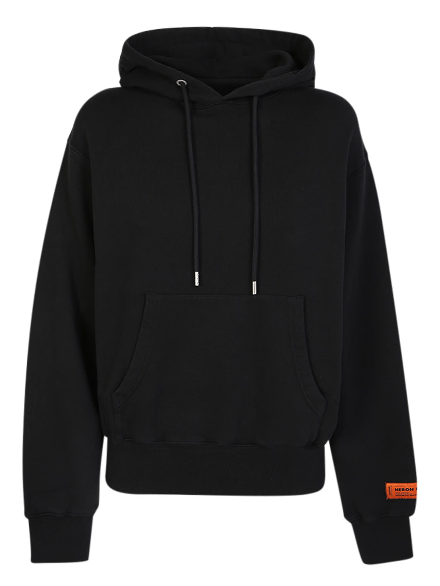 HERON PRESTON Logo Sweatshirt Black