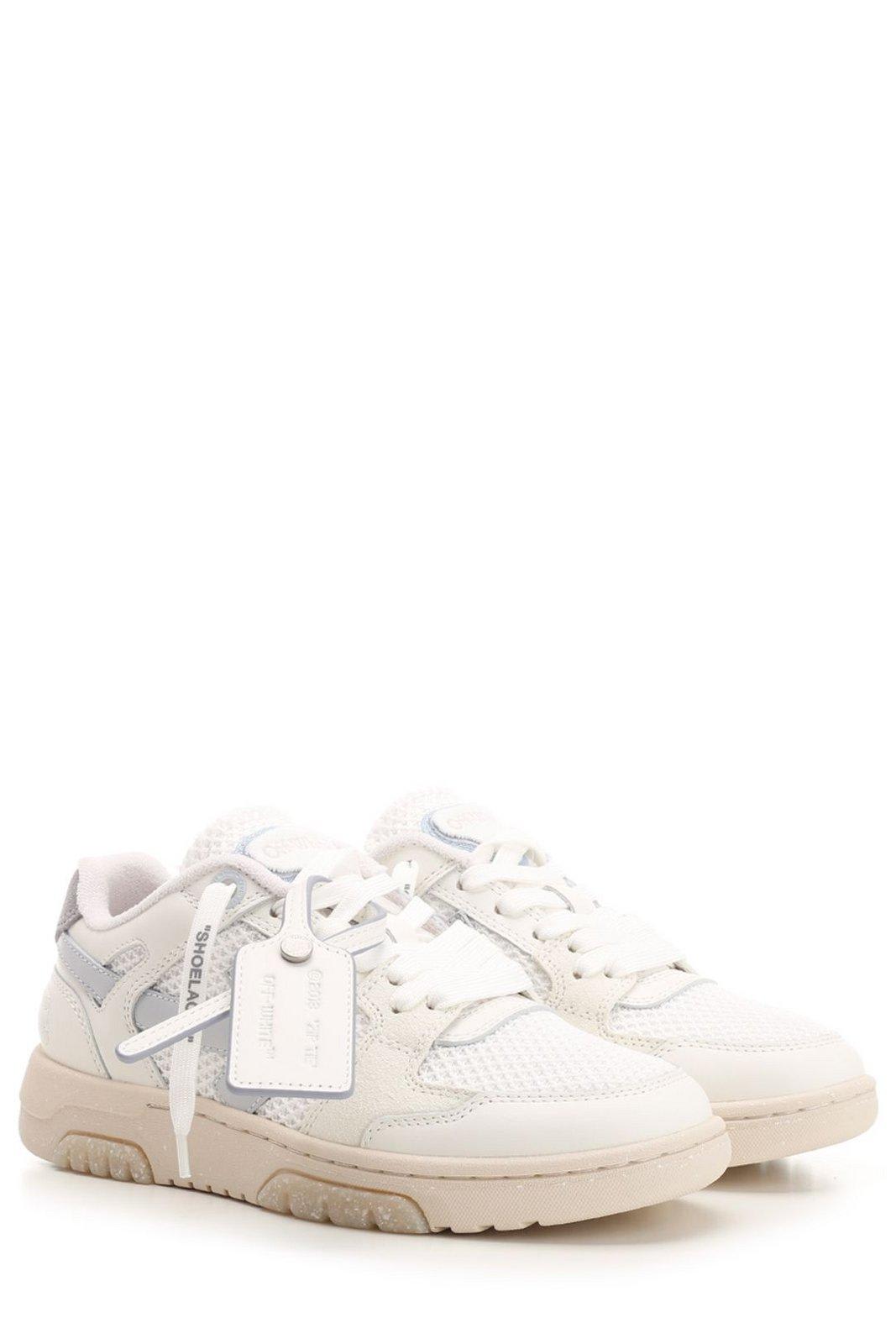 Shop Off-white Slim Out Of Office Lace-up Sneakers In White