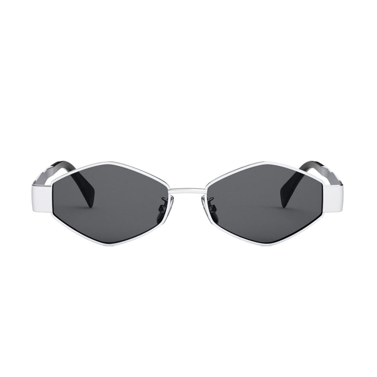 Cl40254u 16a Metal Triomphe 16a Silver Sunglasses