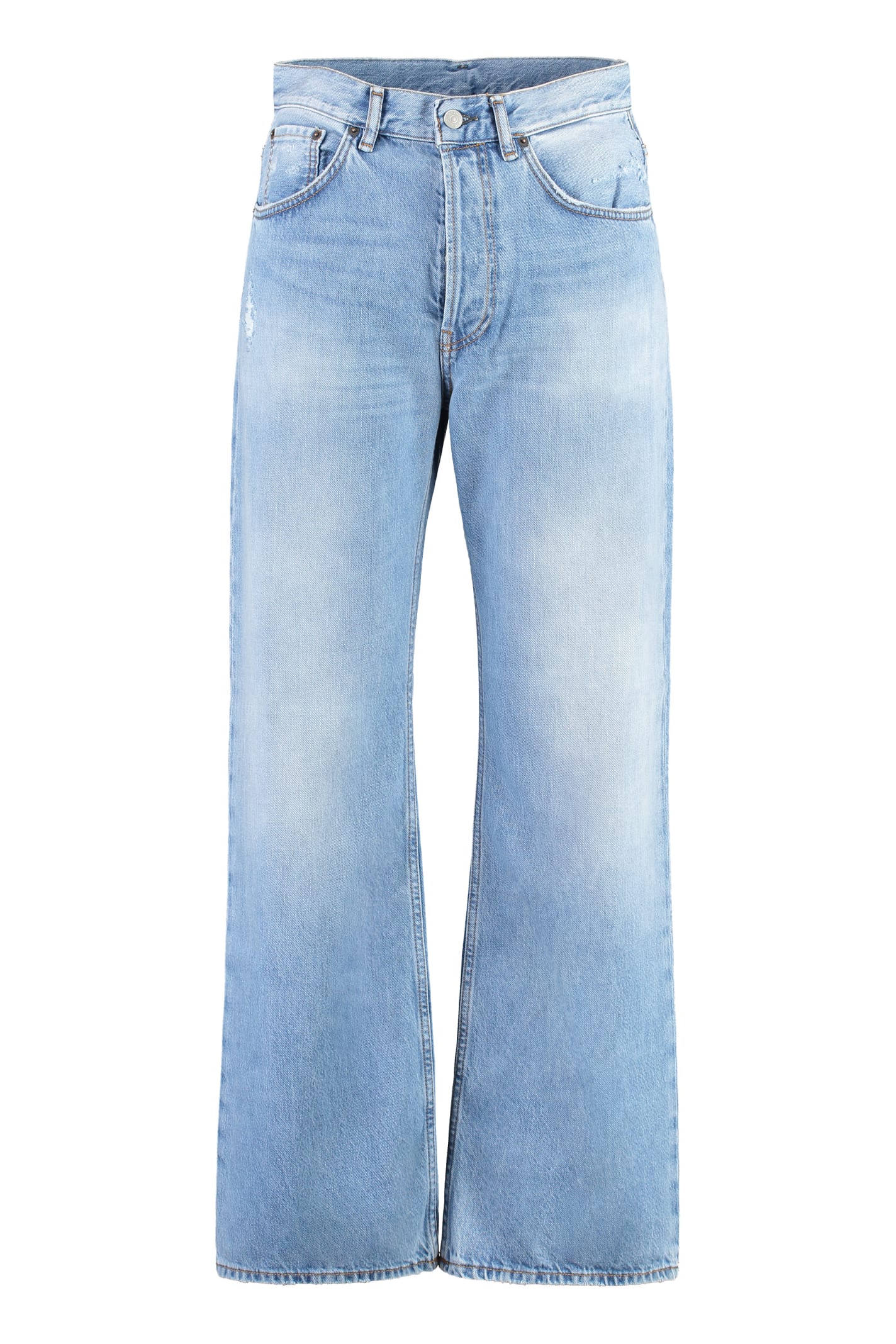 5-pocket Straight-leg Jeans