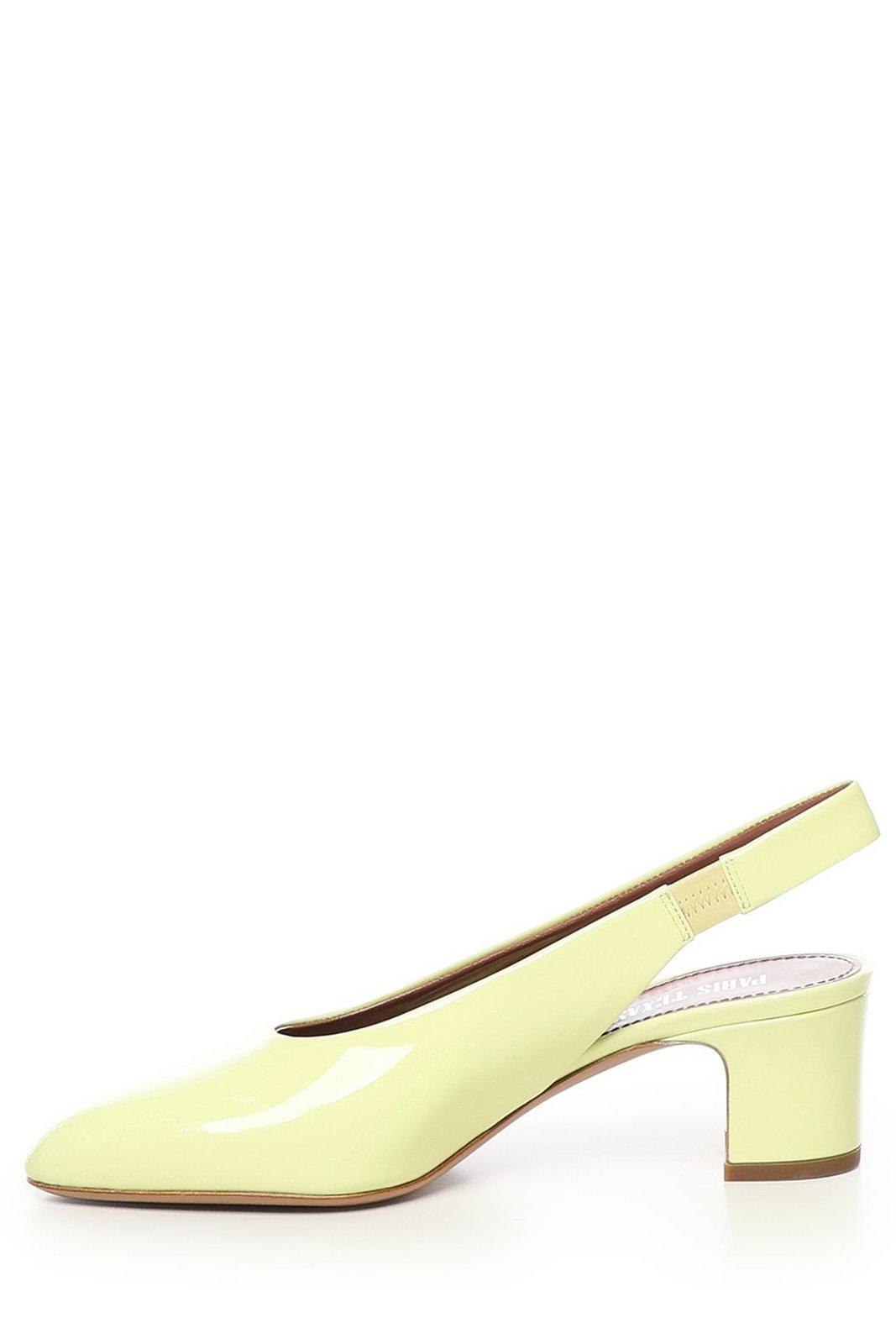 Shop Paris Texas Lavinia Slingback Pumps In Banana