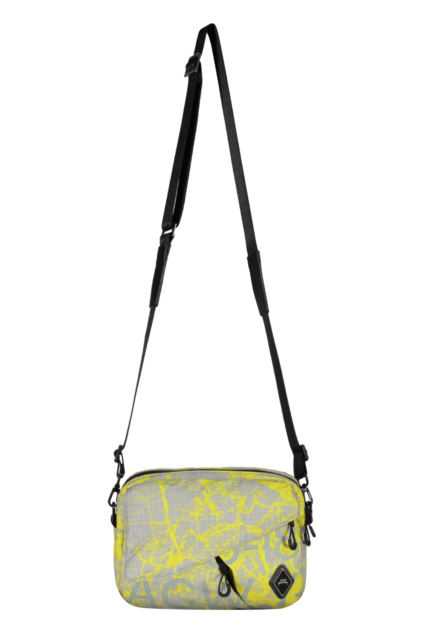 Shop A-cold-wall* Nylon Messenger Bag In Yellow