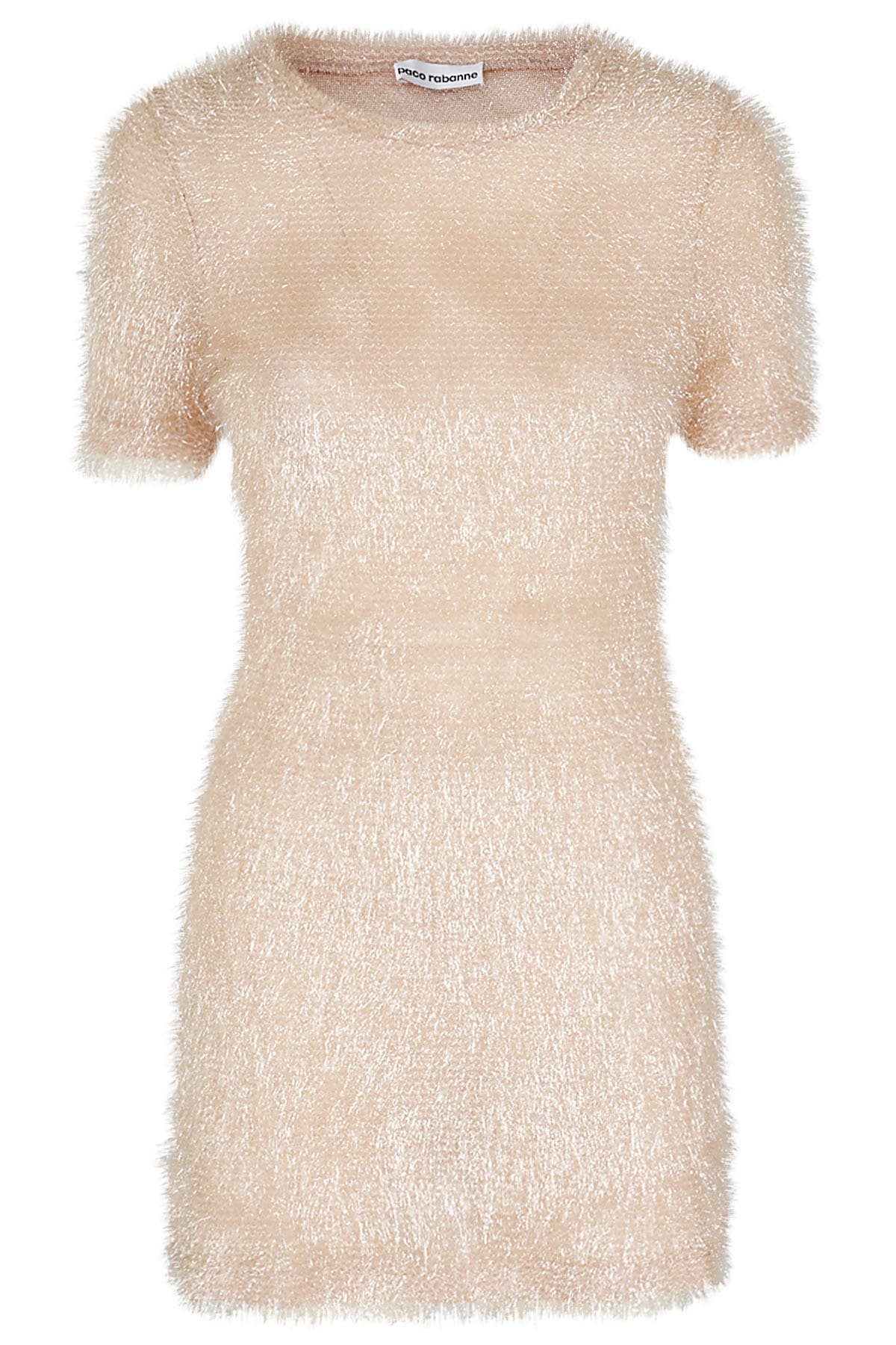 Paco Rabanne Robe In Light Pink