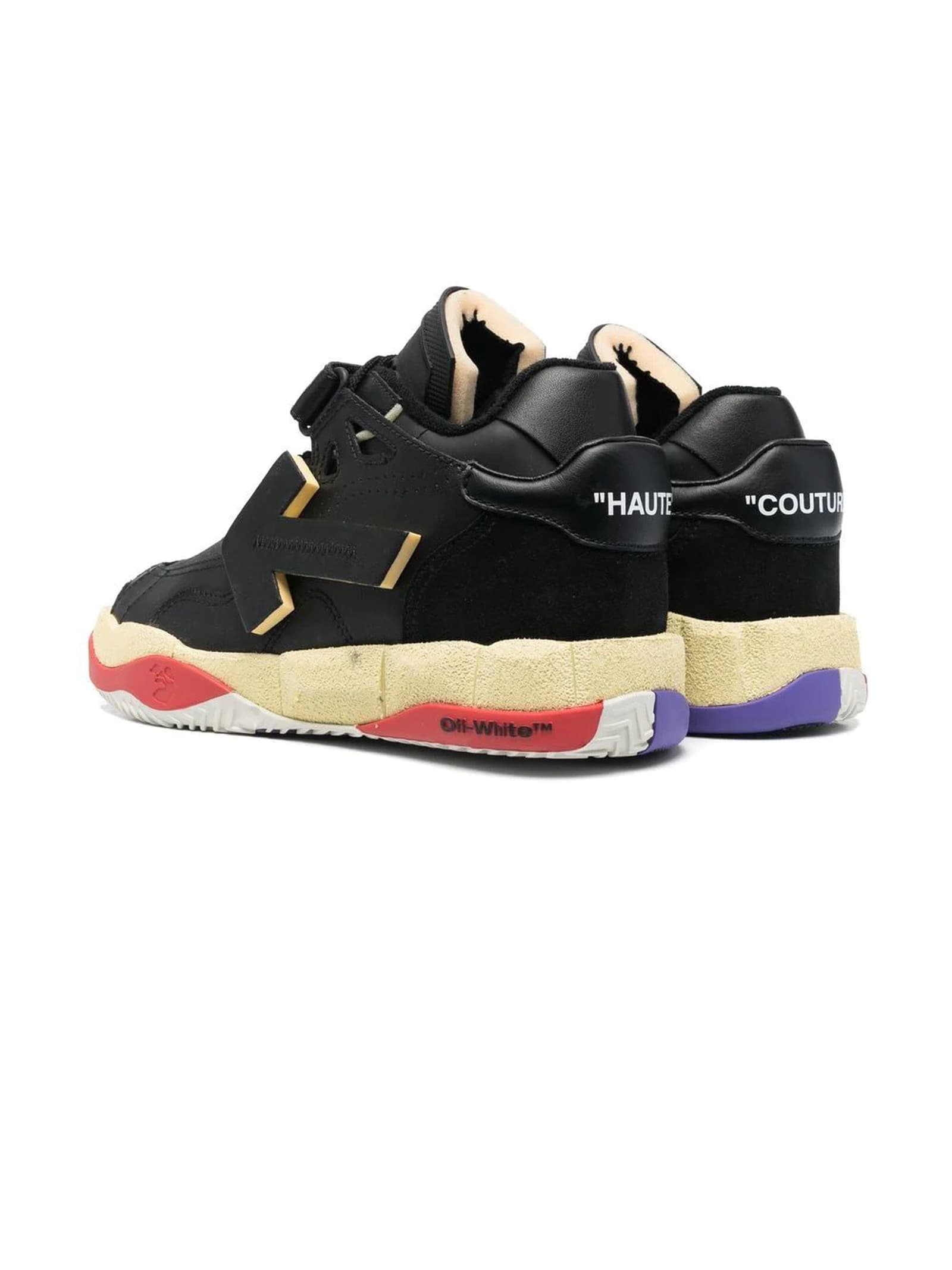 Off-White | Men Low Top Puzzle Couture Black/Red 43