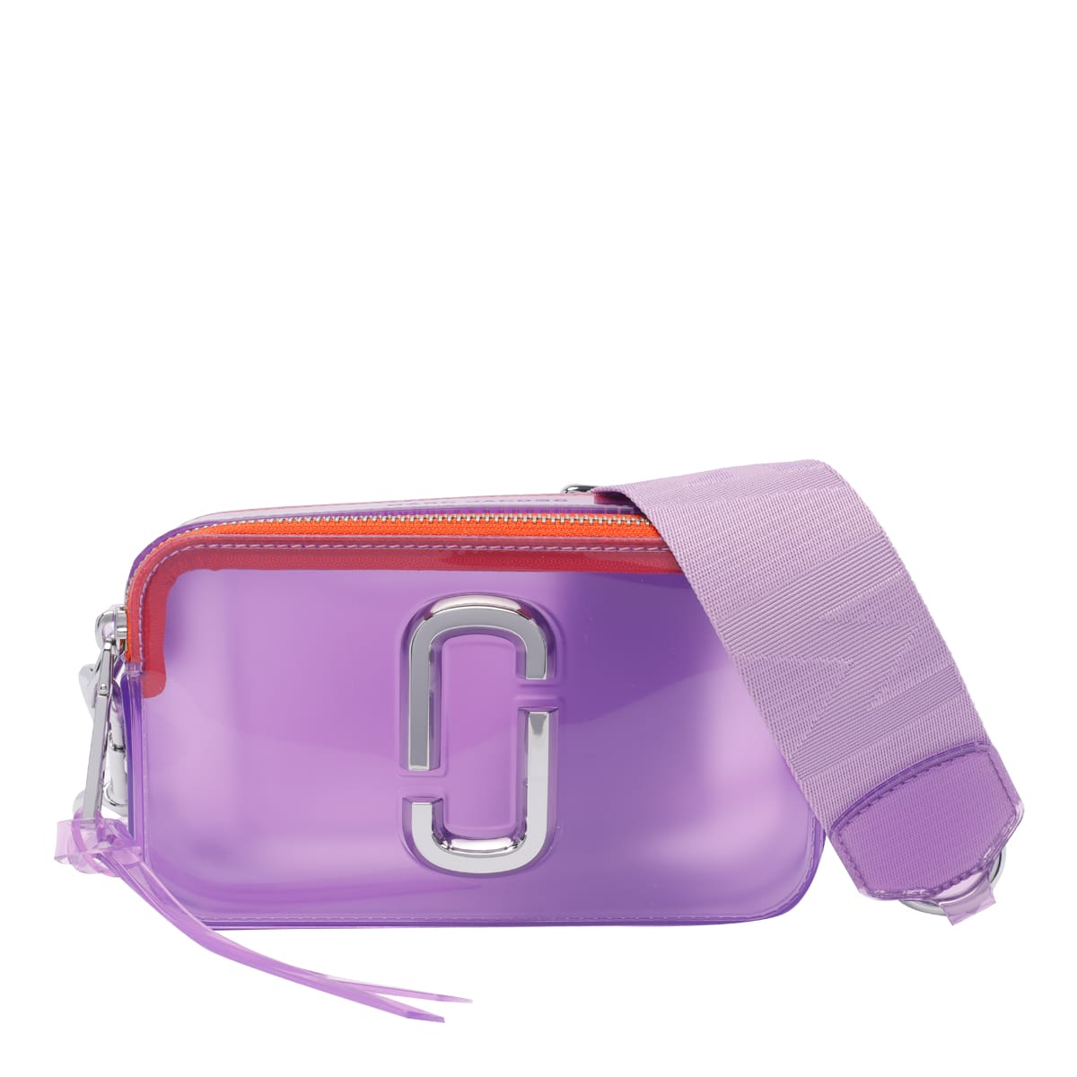 Shop Marc Jacobs The Snapshot Crossbody Bag In Lilac