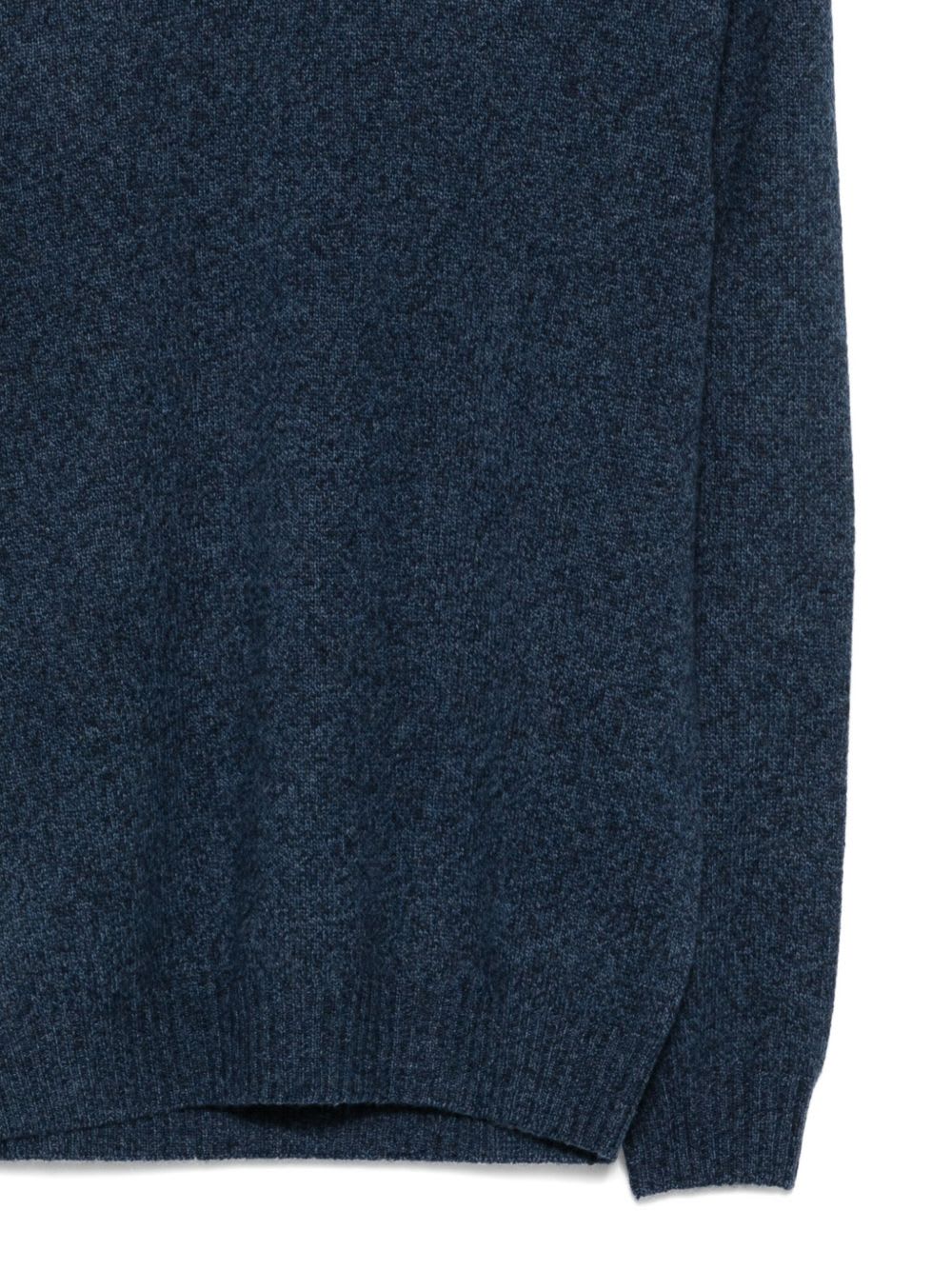 Boglioli Blue Turtleneck Sweater In Blue