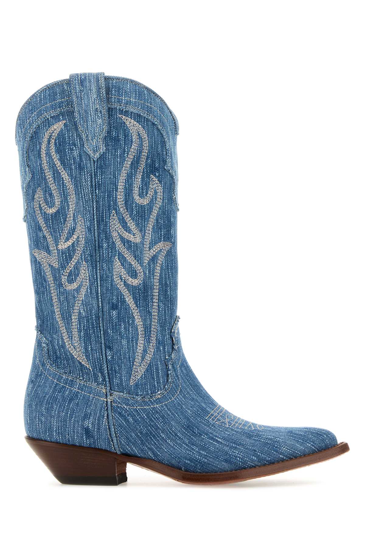 Denim Santa Fe Boots