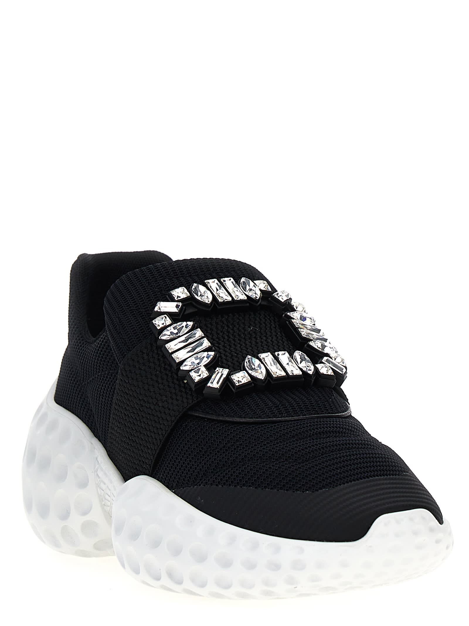 ROGER VIVIER VIV RUN LIGHT SNEAKERS