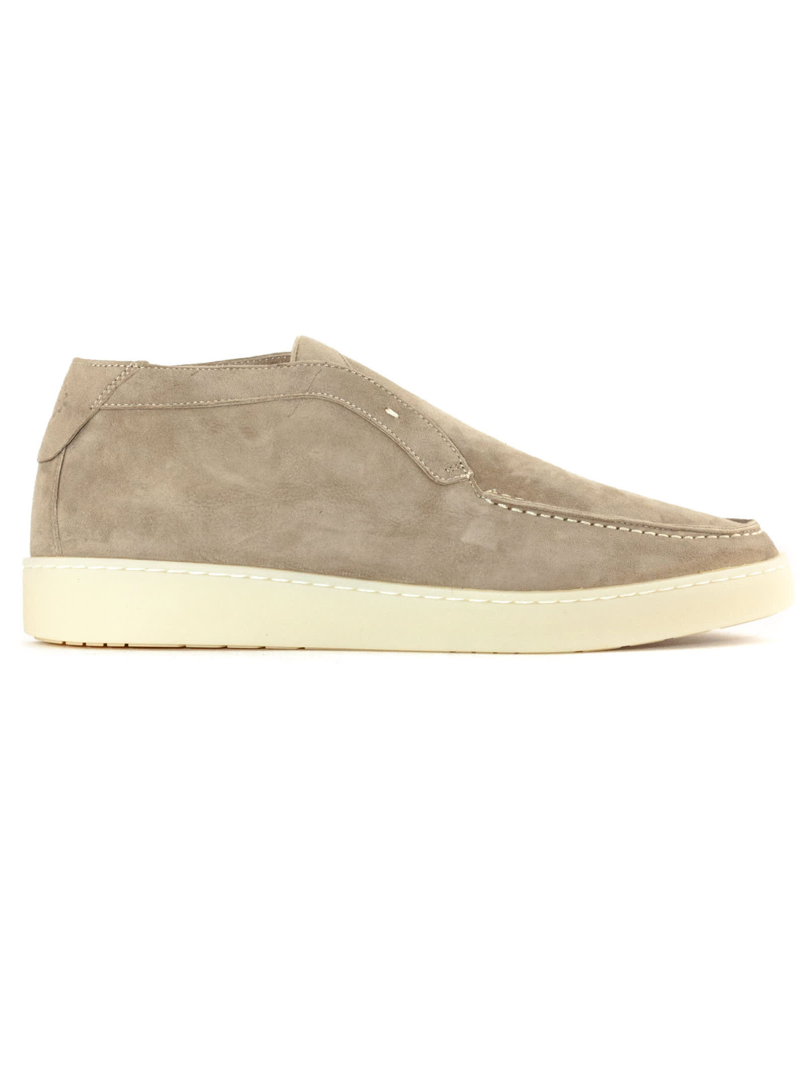 St. Bart Zenit Beige Suede Ankle Boot