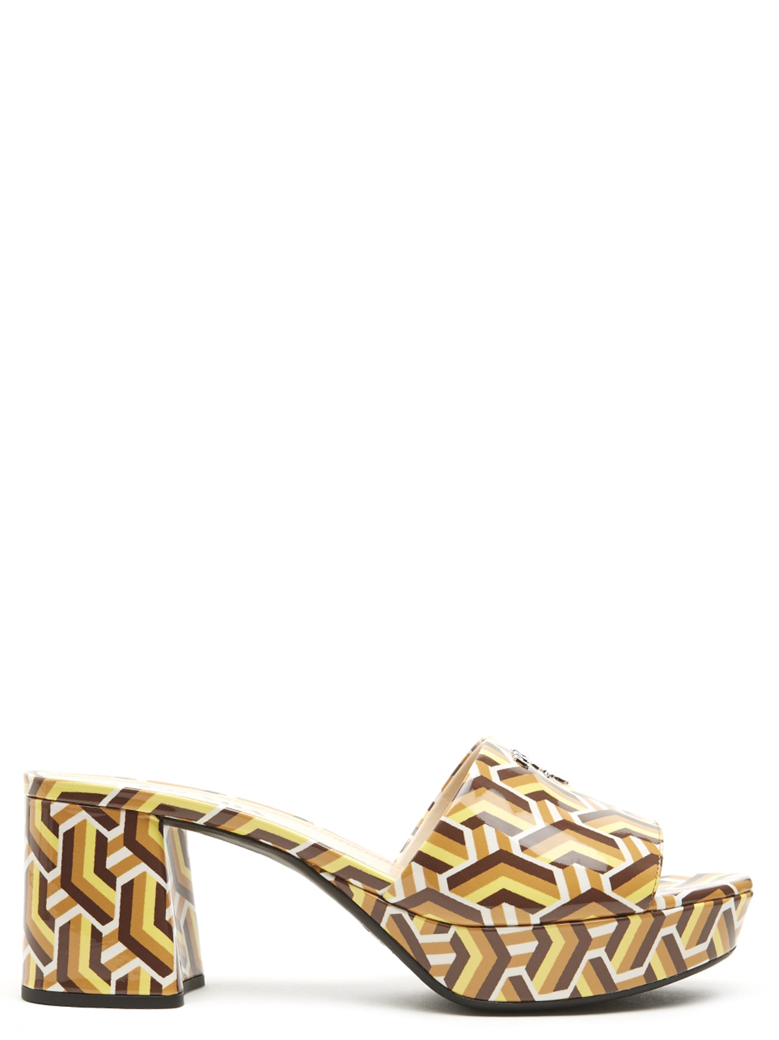 Prada Prada 'twist' Shoes Multicolor 10768985 | italist Prada stiletto sandals price in Saudi Arabia | Compare Prices
