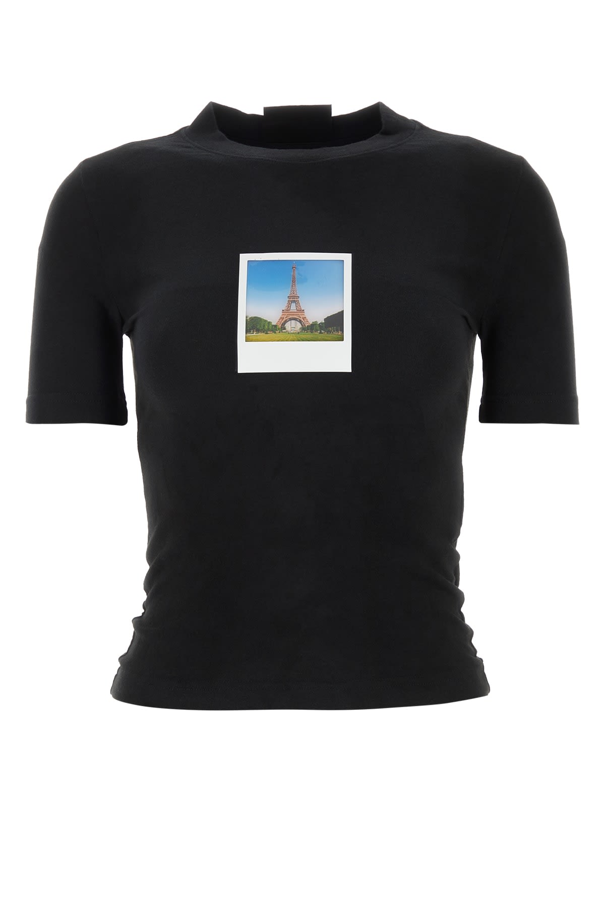 Shop Balenciaga T-shirt In Washedblack