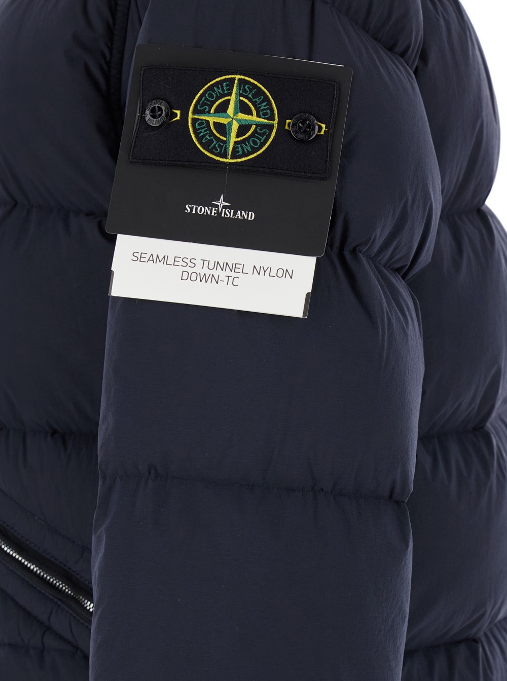 Shop Stone Island Nylon Stretch In Blue