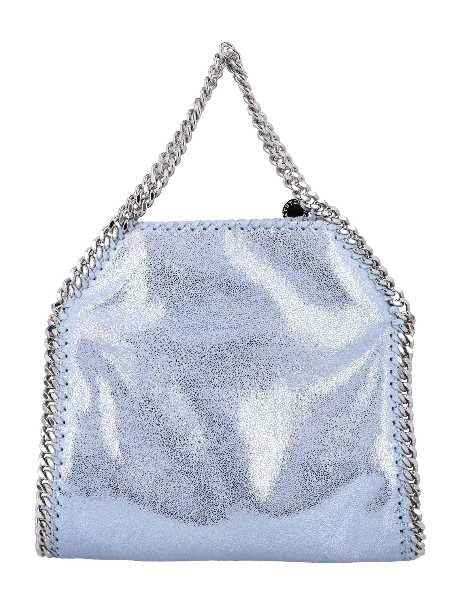 Stella Mccartney Falabella Mini Tote Bag In Blue