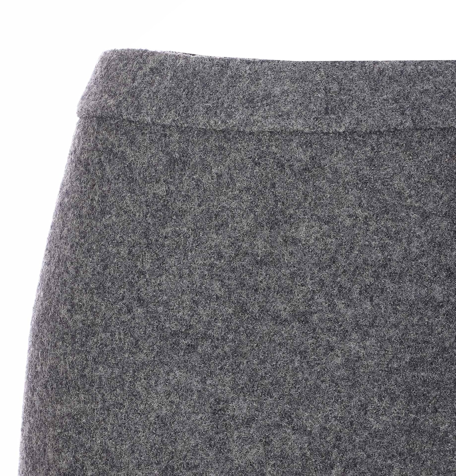 Dunst Mini Wool Skirt In Gold