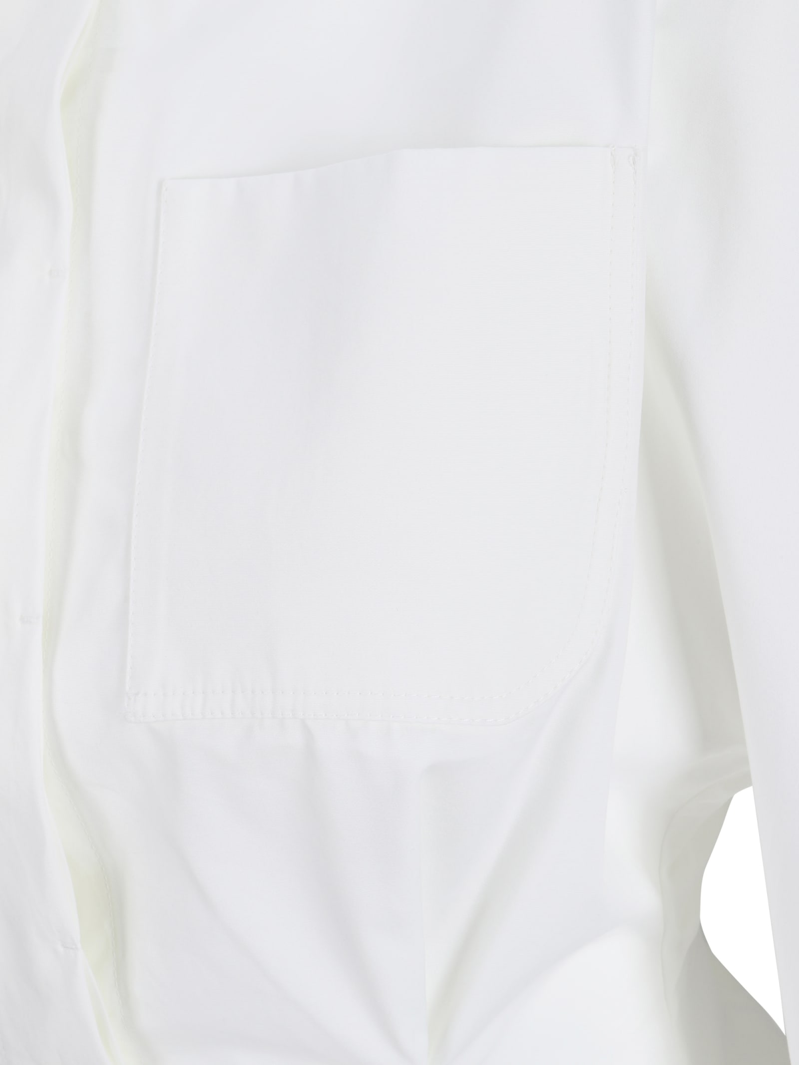 Shop Jacquemus La Chemise Barco Shirt In White