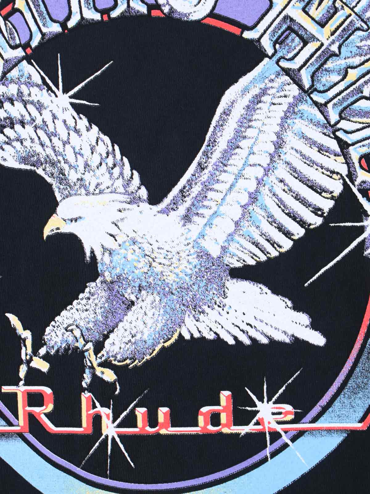 Rhude Notting Hill Eagle Graphic T-shirt In Black
