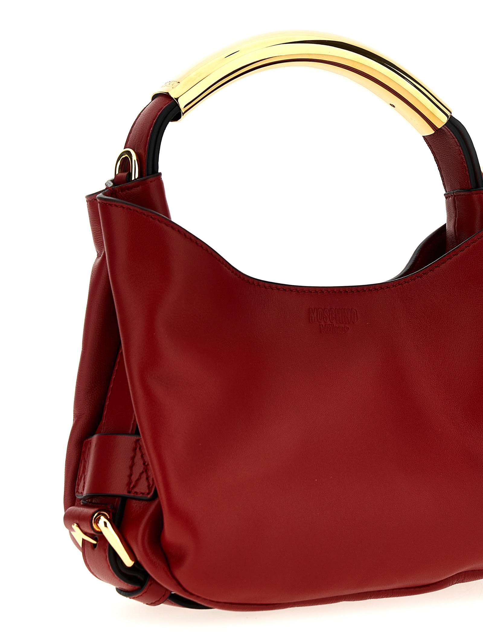 Moschino ' Handle Me Bag Small' Handbag In Red