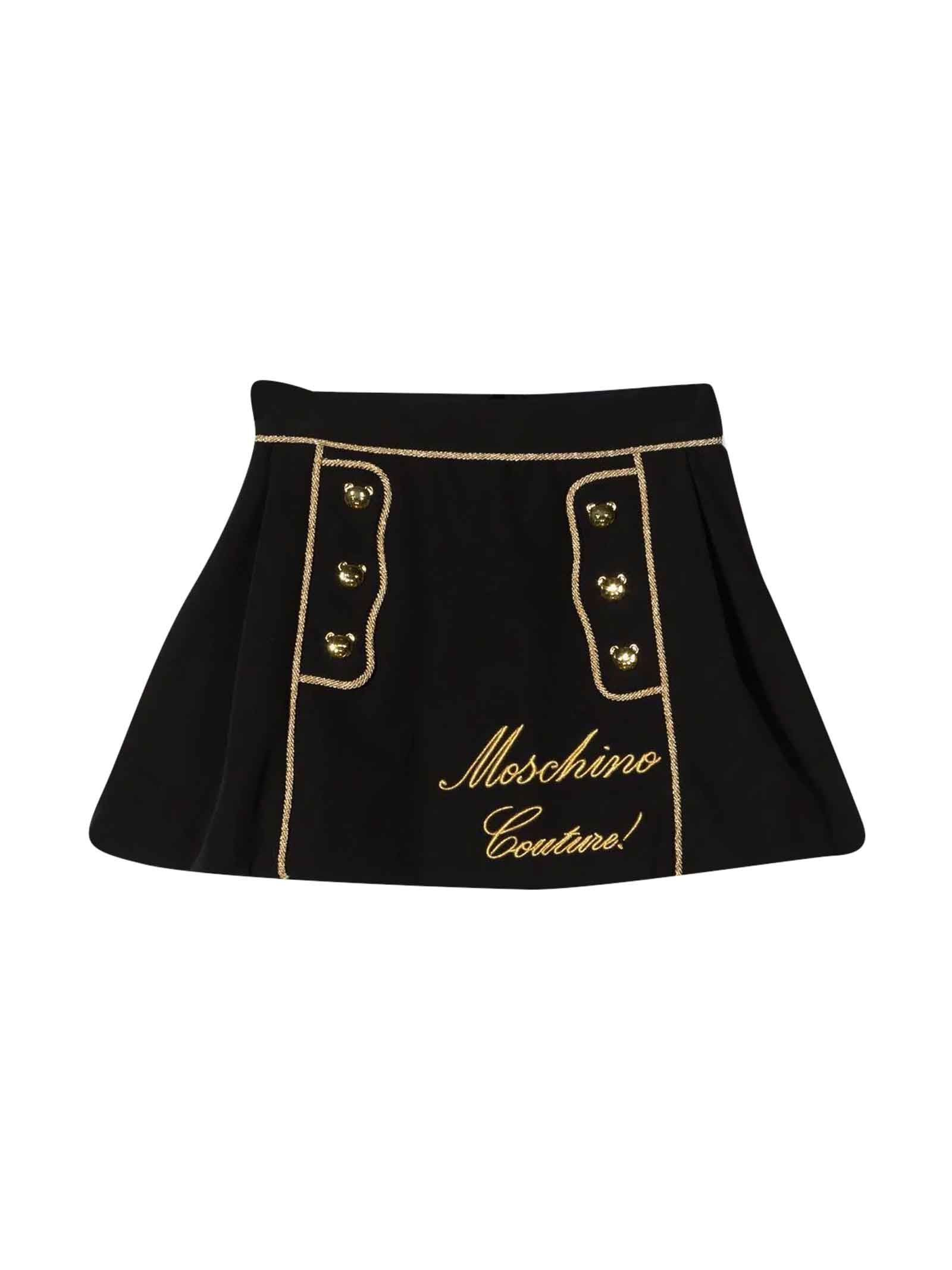 Moschino Black Skirt Girl
