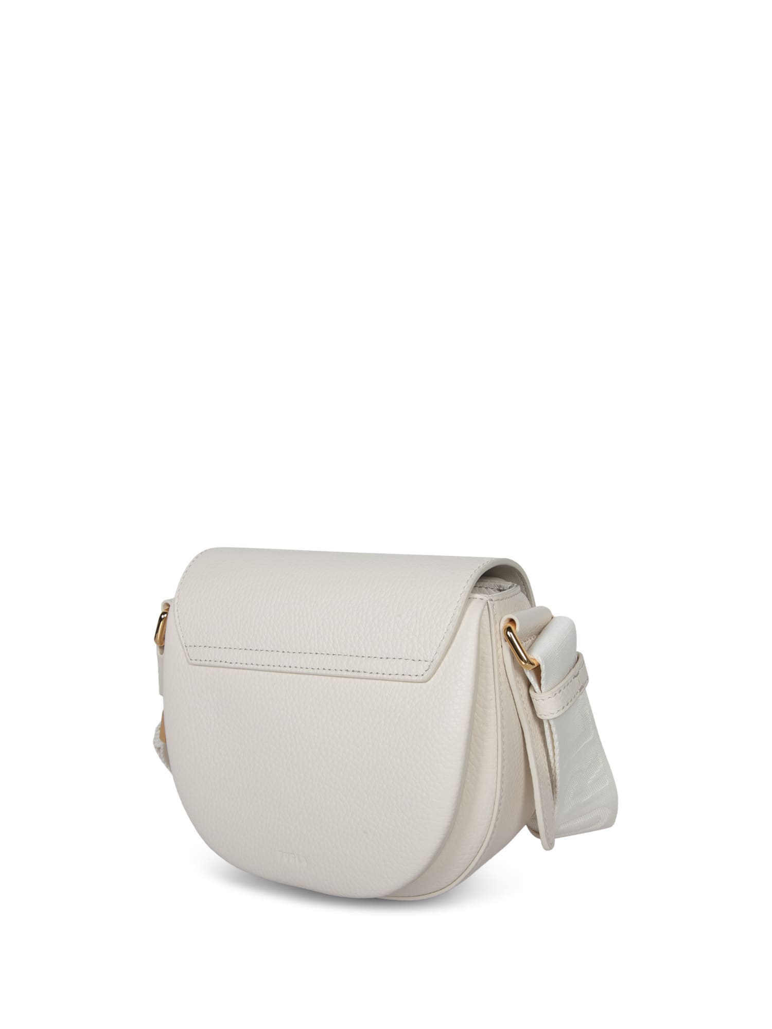 Furla Shoulder Bags With Adjustable Strap And Gold-tone Hardware In White