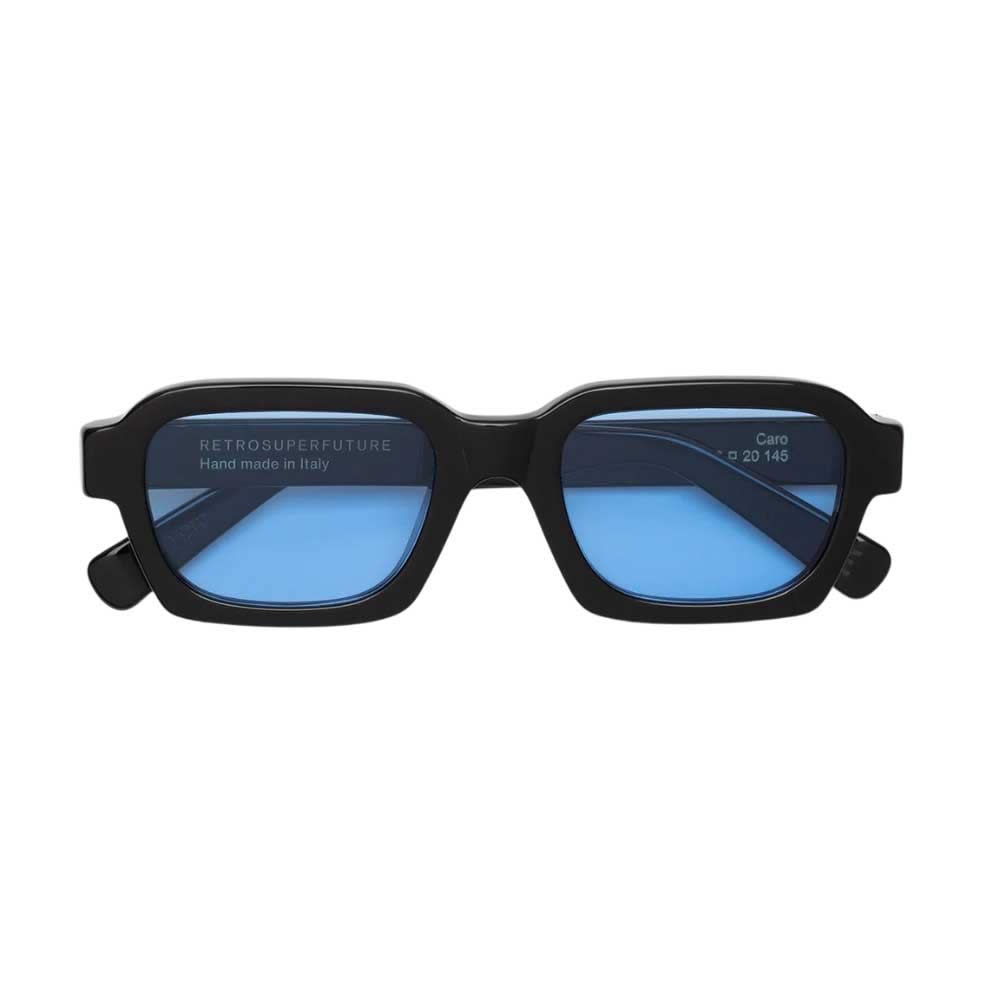 Retrosuperfuture Sunglasses In Nero/blu