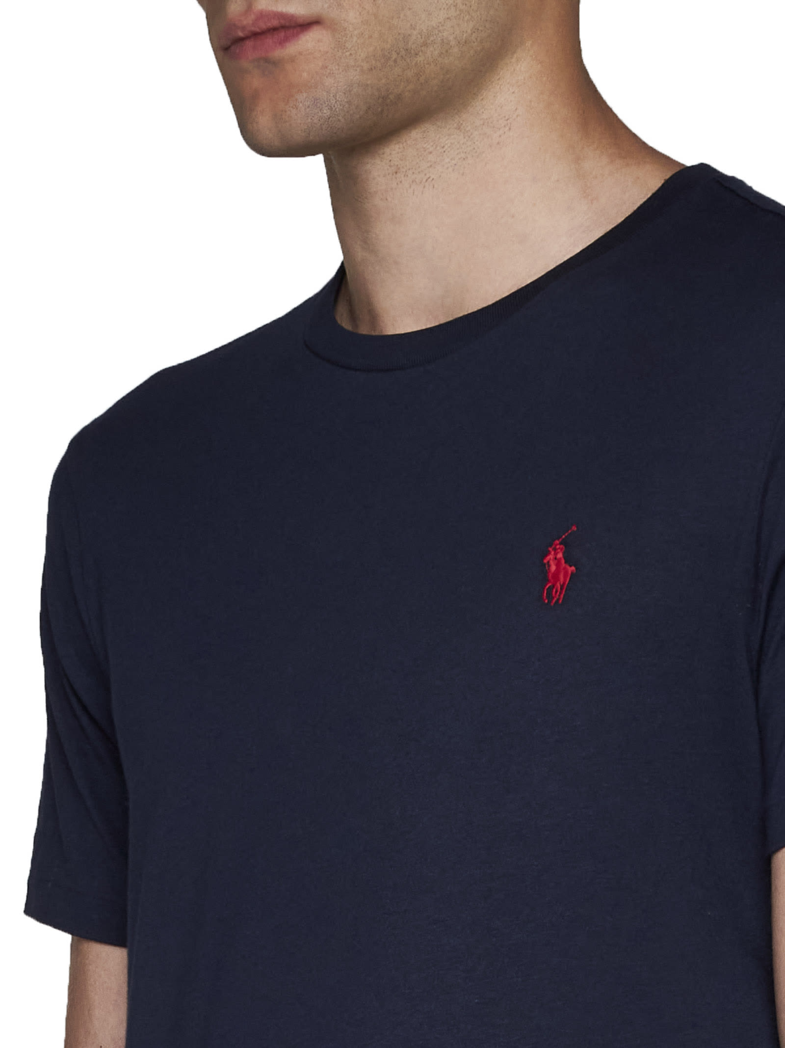 Shop Polo Ralph Lauren T-shirt In Ink