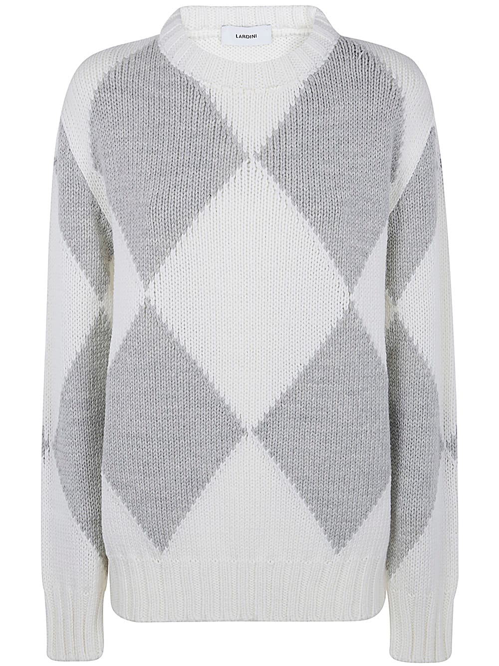 Shop Lardini Man Knitwear In Gr White