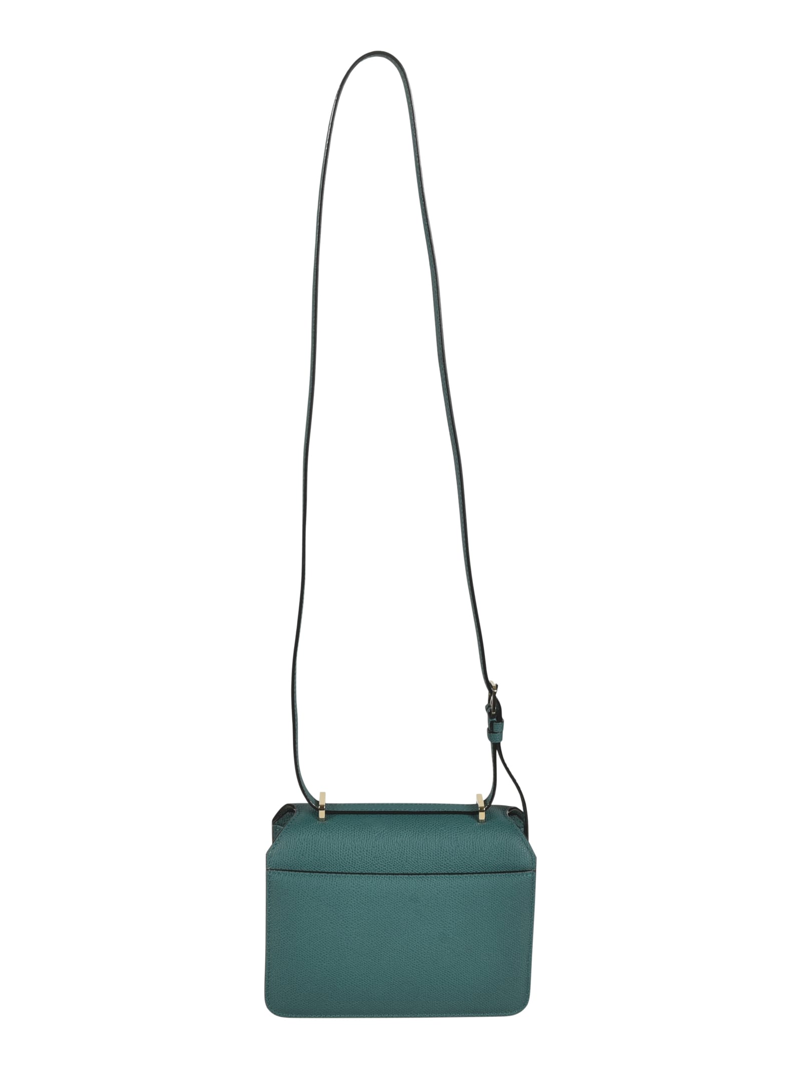 Shop Valextra Long Strap Shoulder Bag In Vb