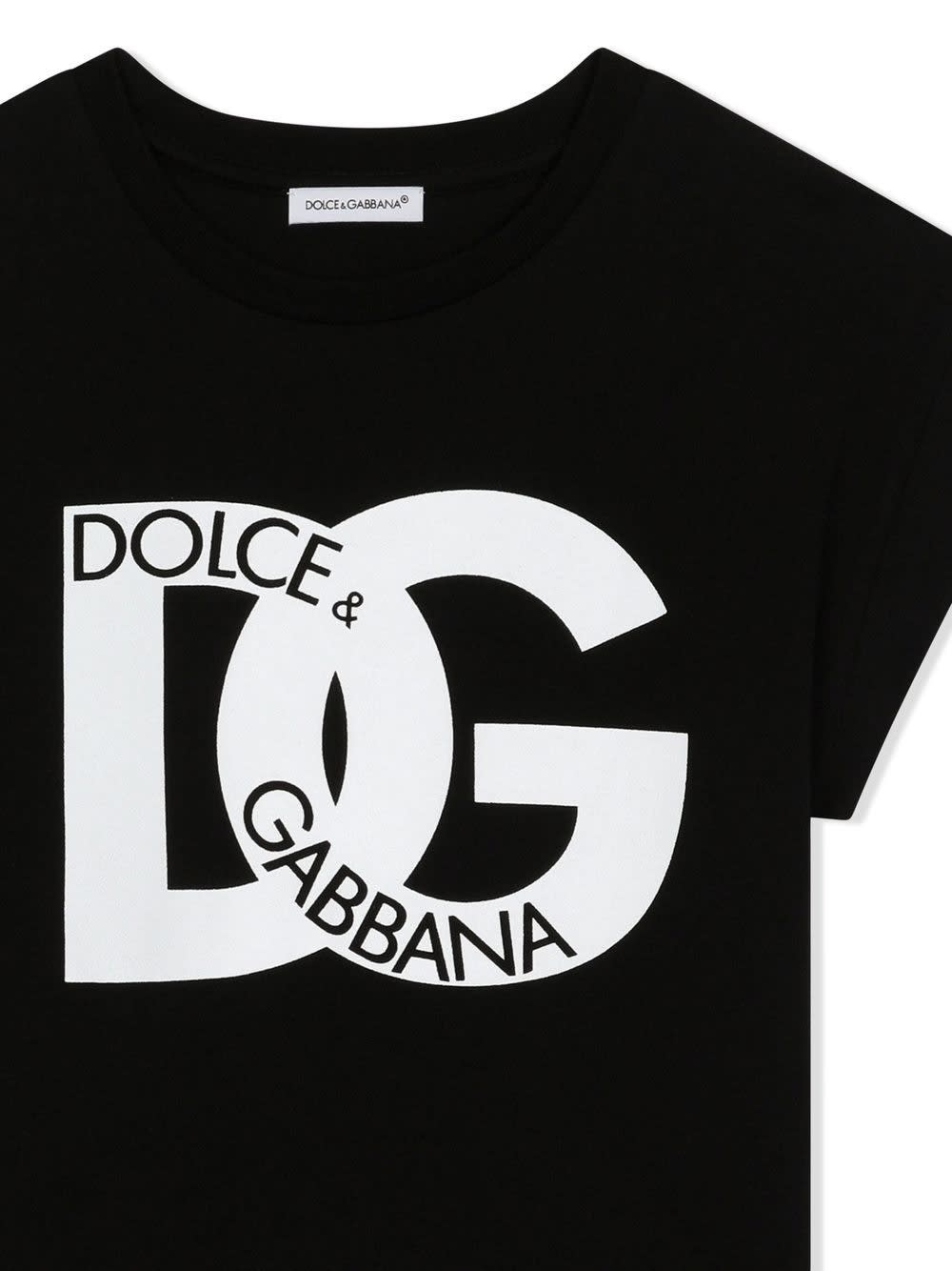 Shop Dolce & Gabbana T-shirt Con Stampa In Black