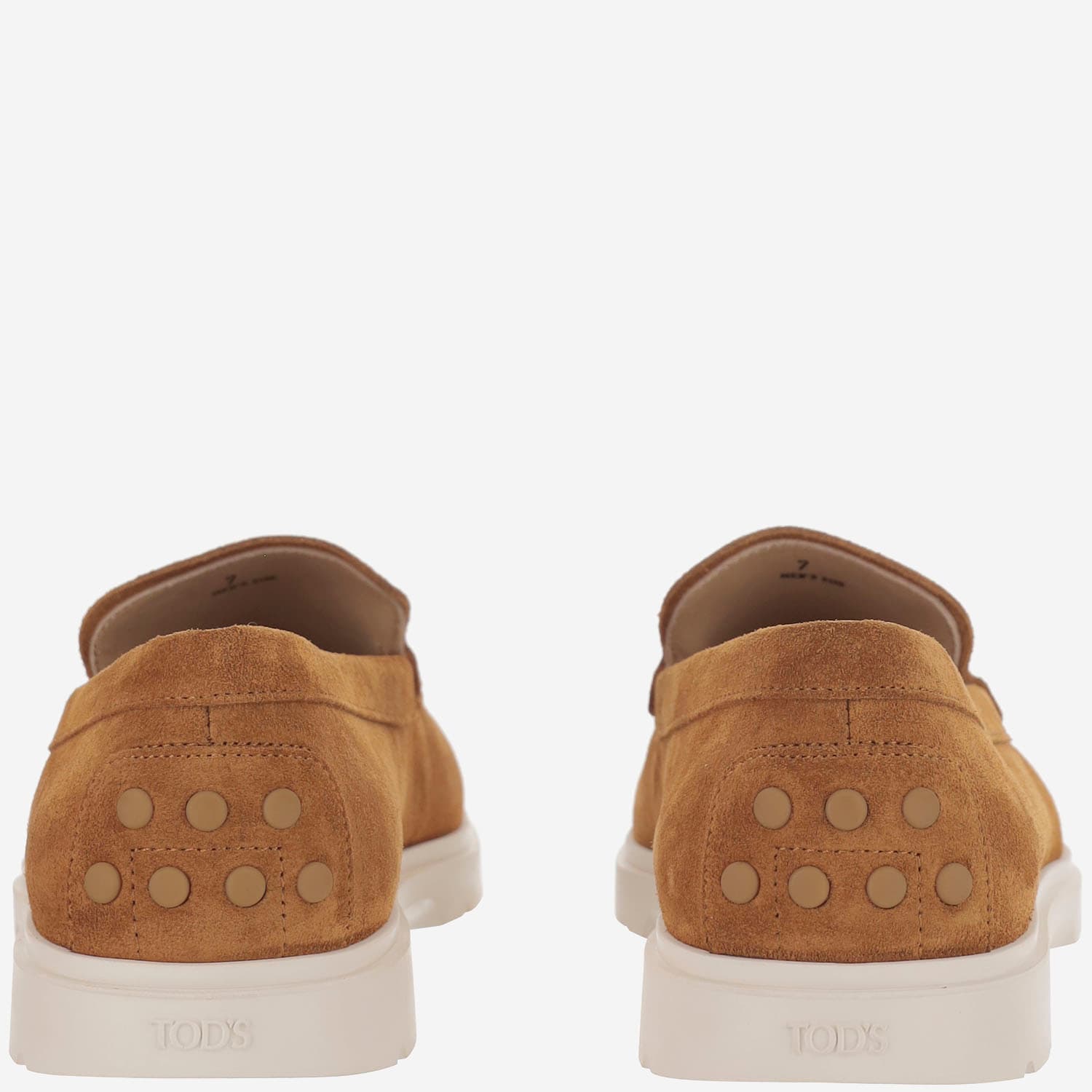 Tod's Leather Loafers In Brown