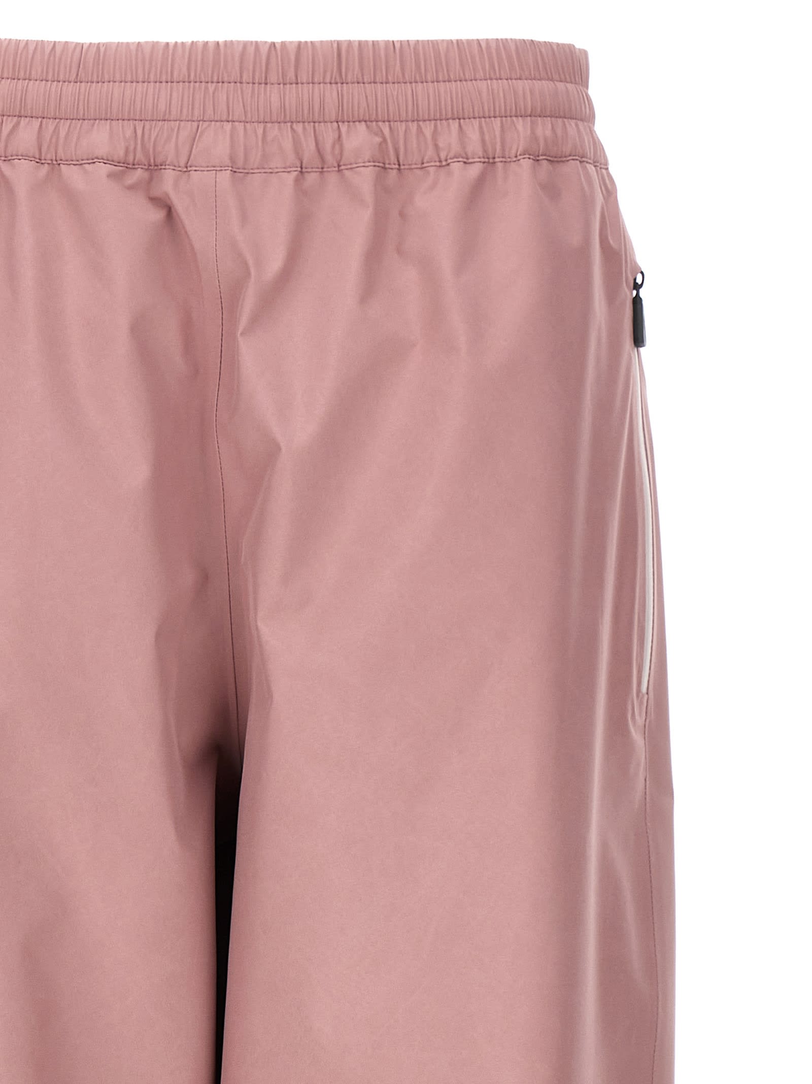 Shop Moncler Gore-tex Pants In Pink