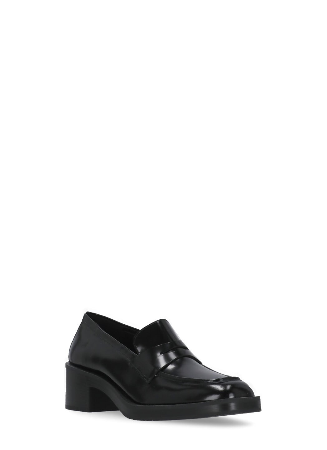 Shop Stuart Weitzman Kaia Loafers In Black