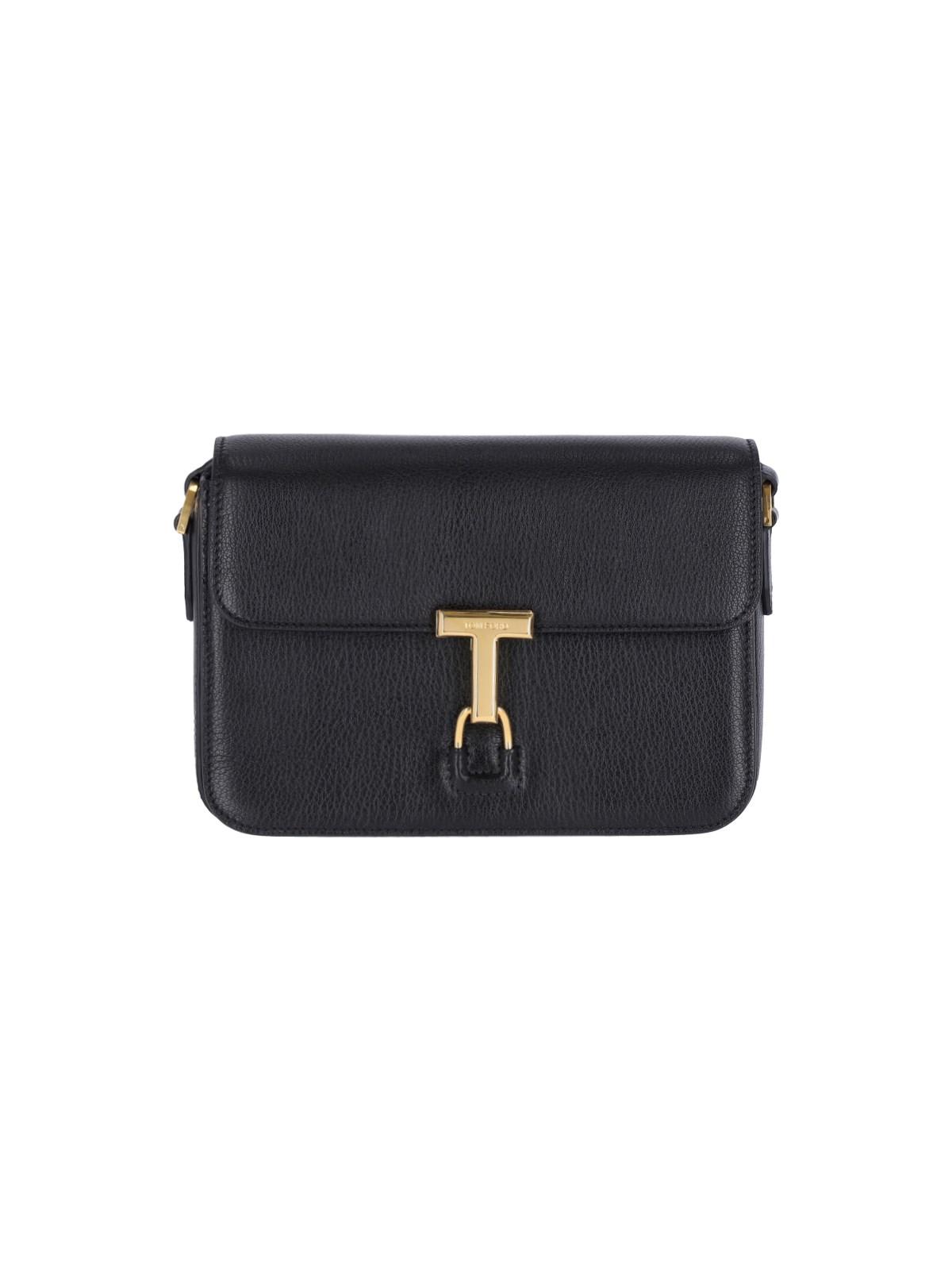 Shop Tom Ford Monarch Crossbody Bag In Black