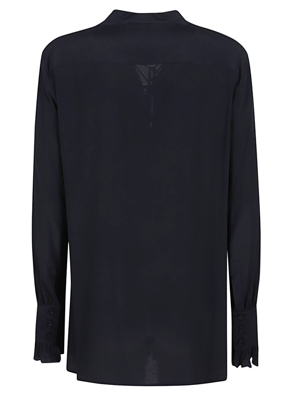 The Seafarer Milly Ruched Shirt In Blue