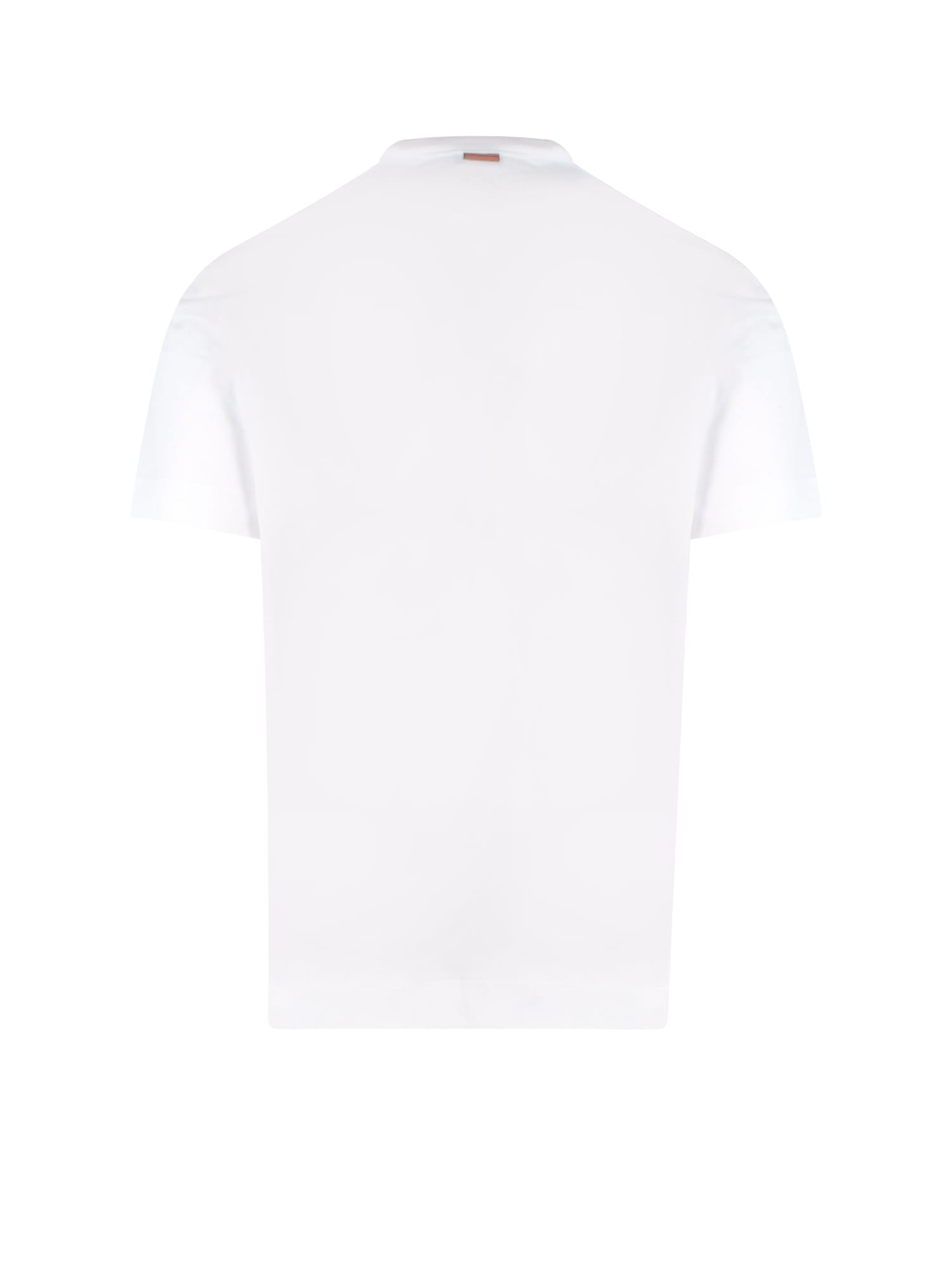 Shop Zegna T-shirt In White