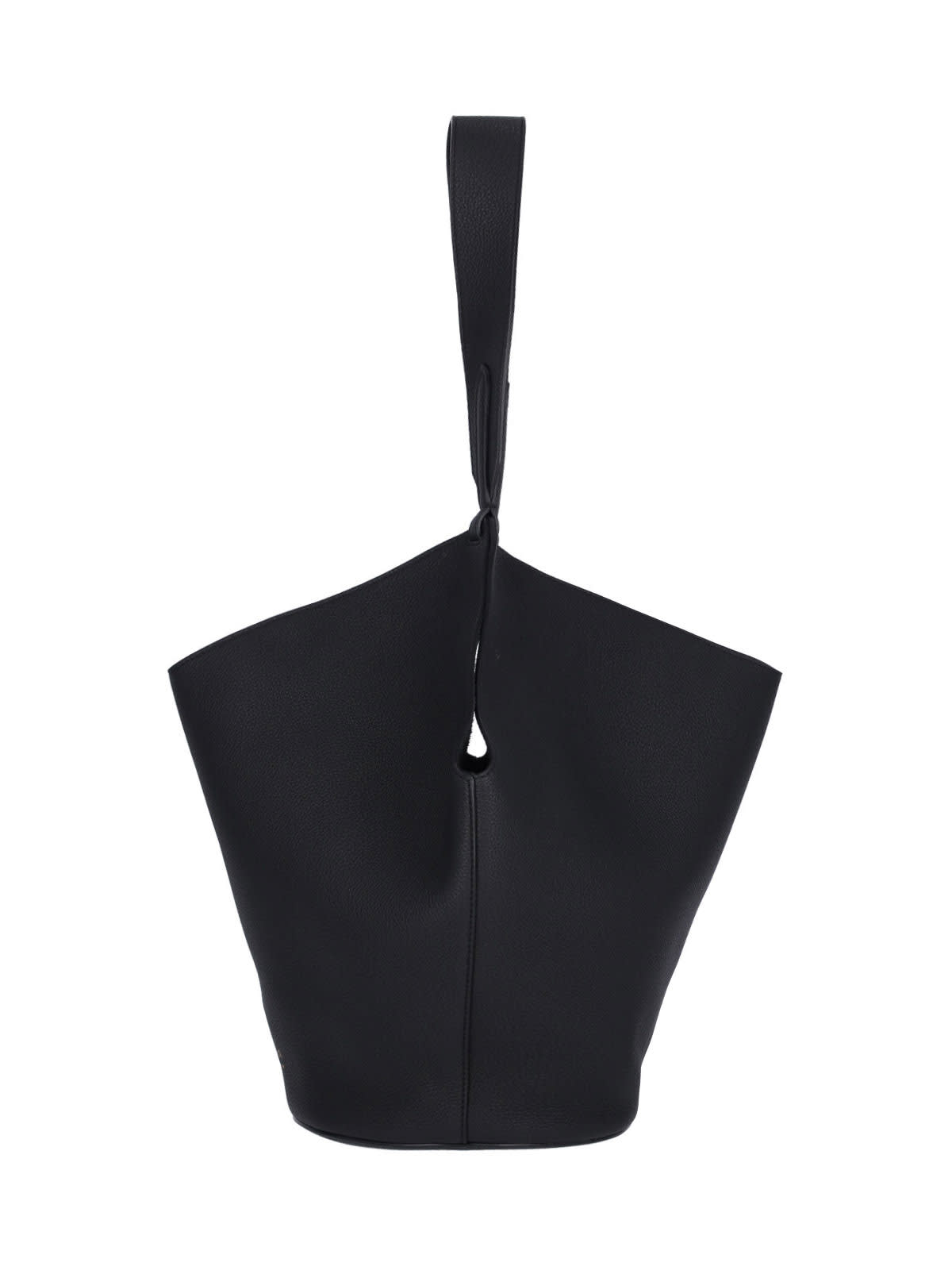 Khaite Small Lotus Tote Bag In Black