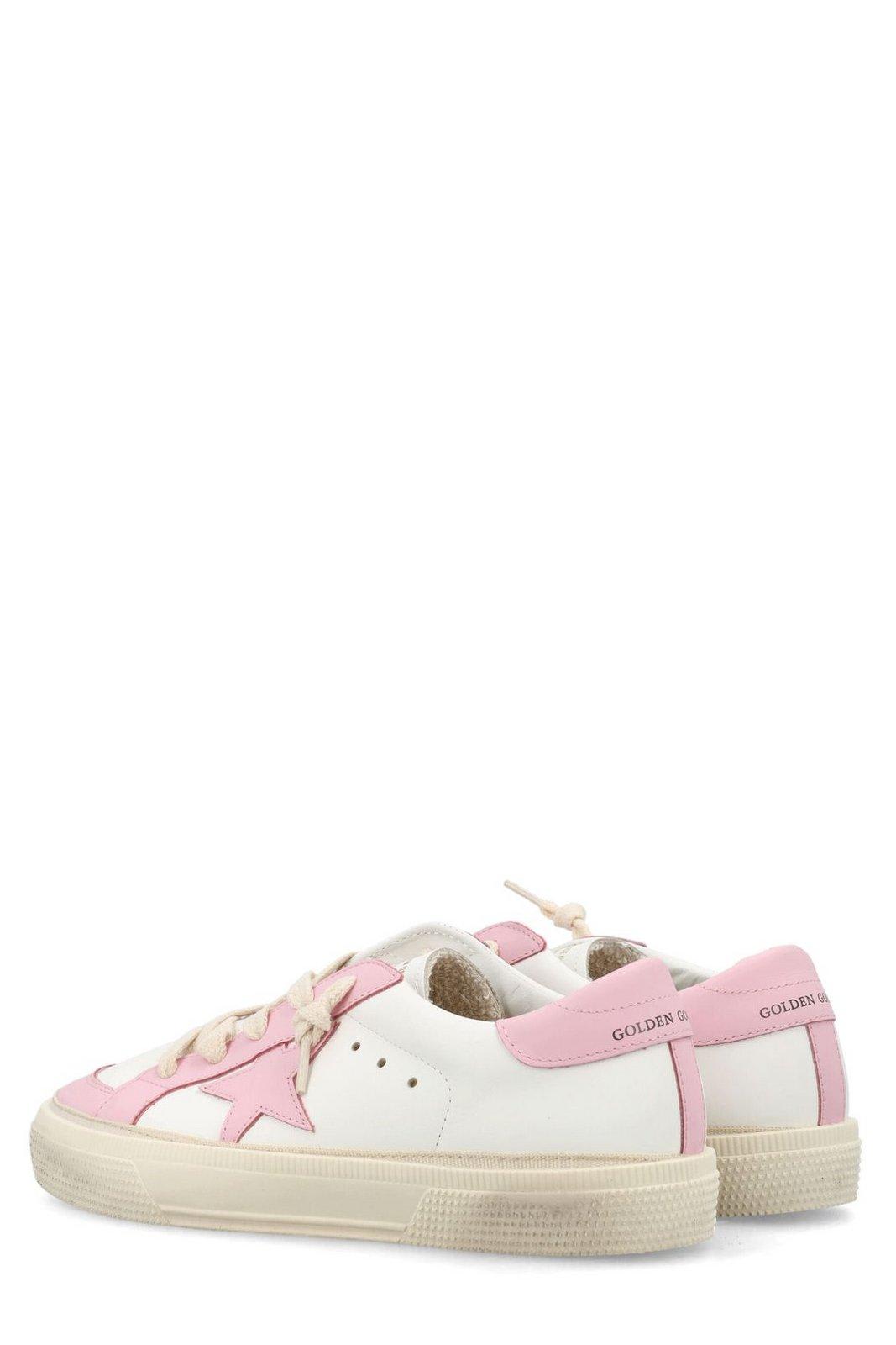Shop Golden Goose May Lace-up Sneakers