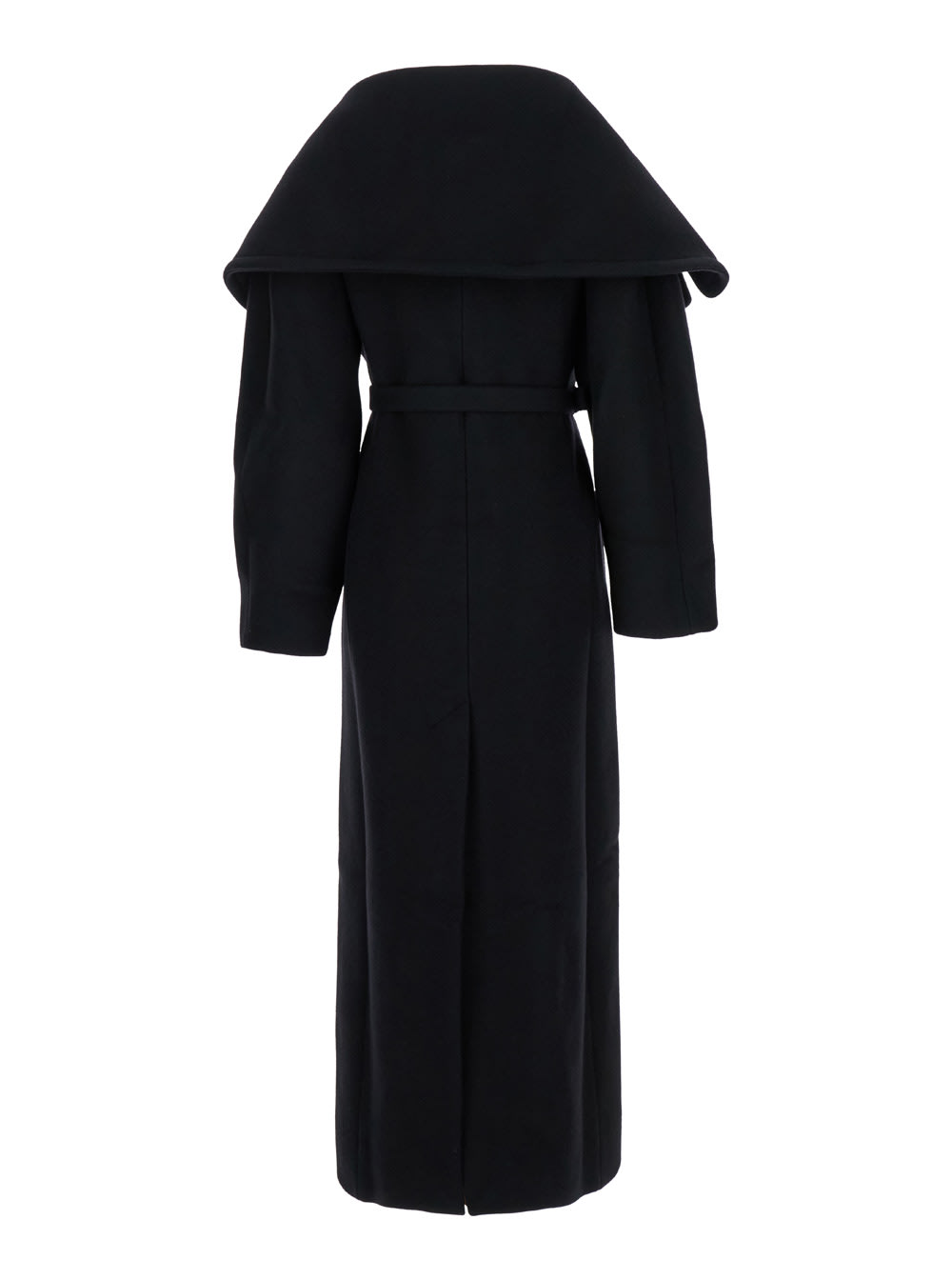 Shop Jacquemus Le Manteau Caruso In Black