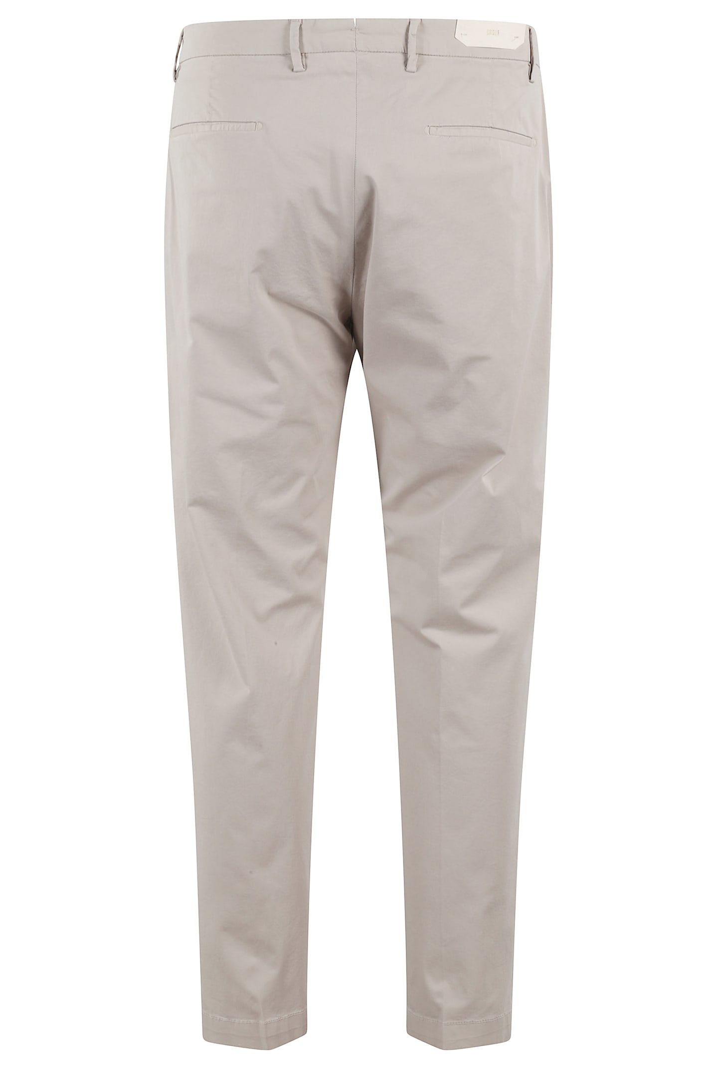 Briglia 1949 Pant 1 Pinces Cotone Stretch In Sabbia