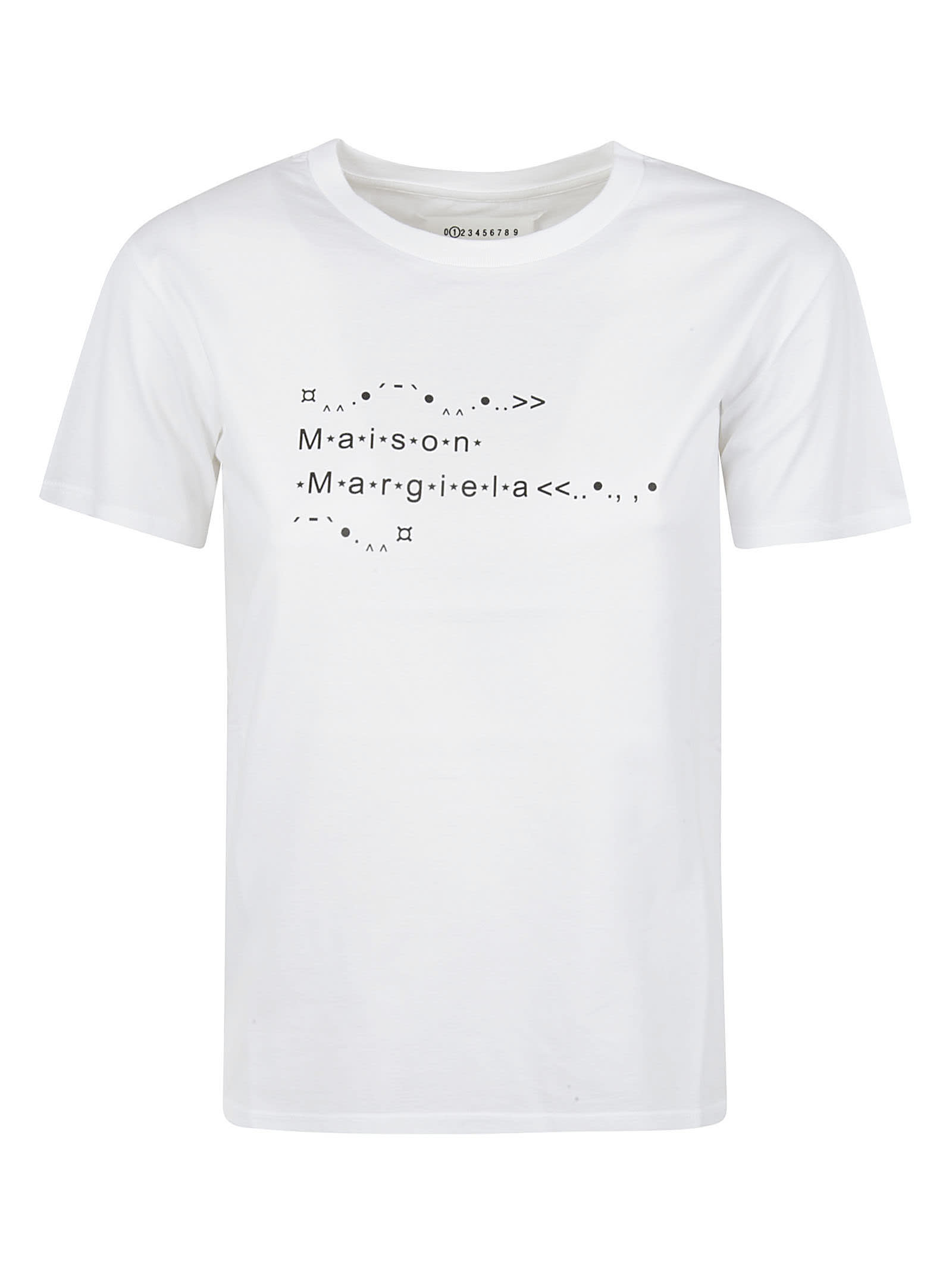 Maison Margiela Regular Logo Print T-shirt