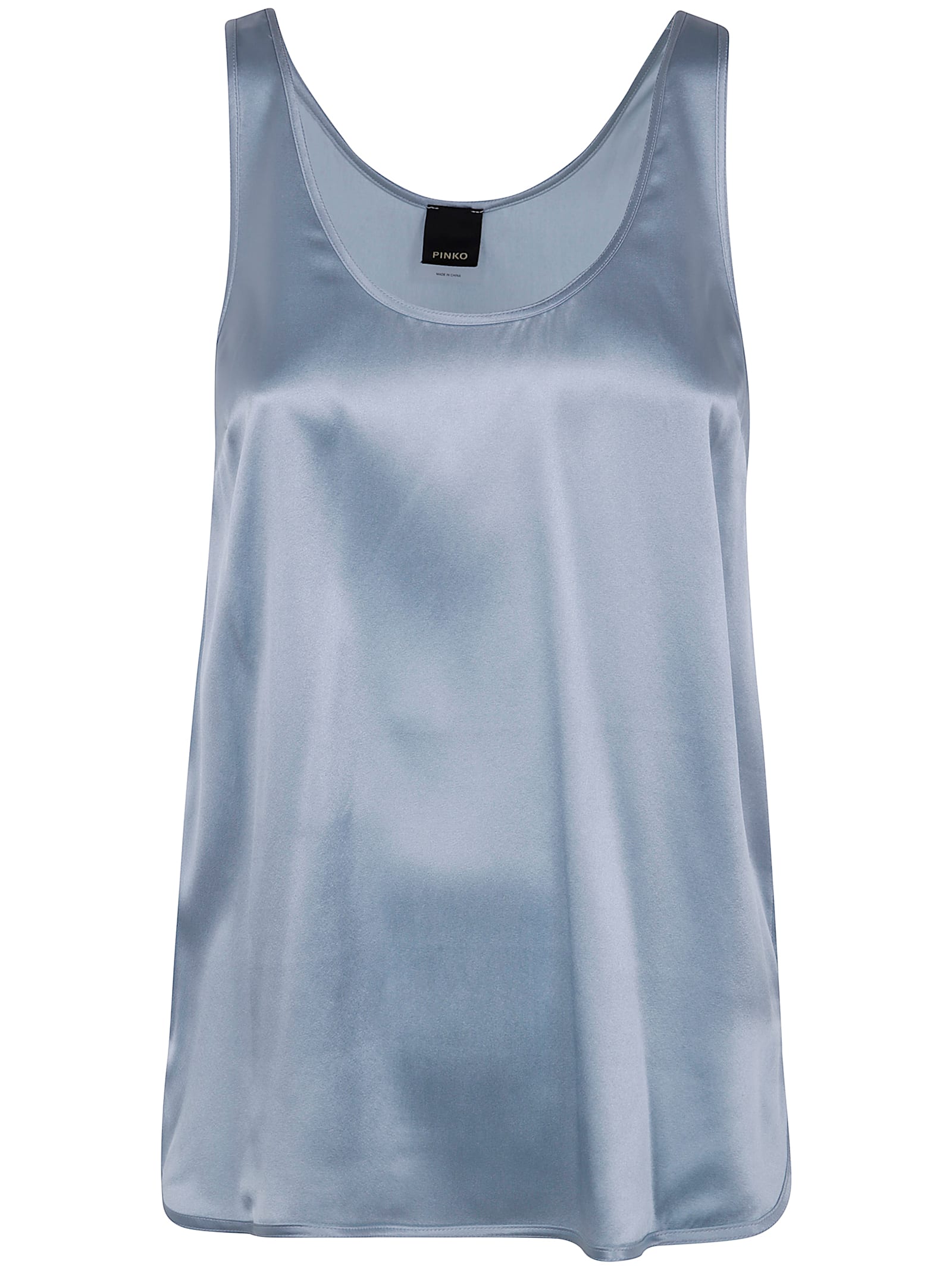 Crazy Satin Silk Tank Top