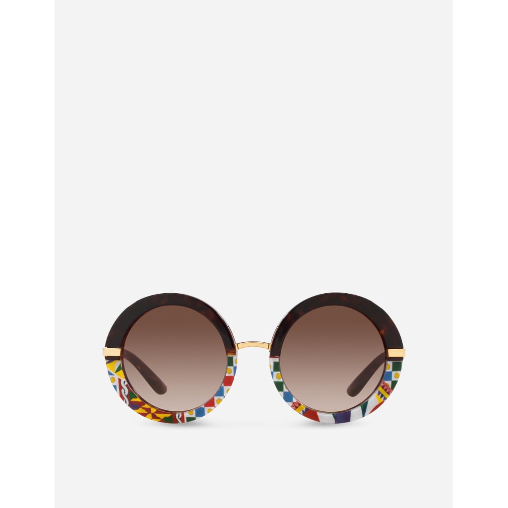 Dolce &amp; Gabbana Eyewear Dg4393s 3278/13 Sunglasses In Tartarugato E Multicolor
