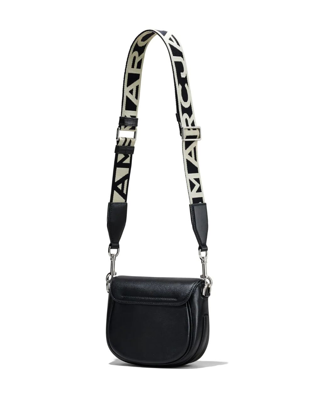 Shop Marc Jacobs The Small Saddle Bag In Black