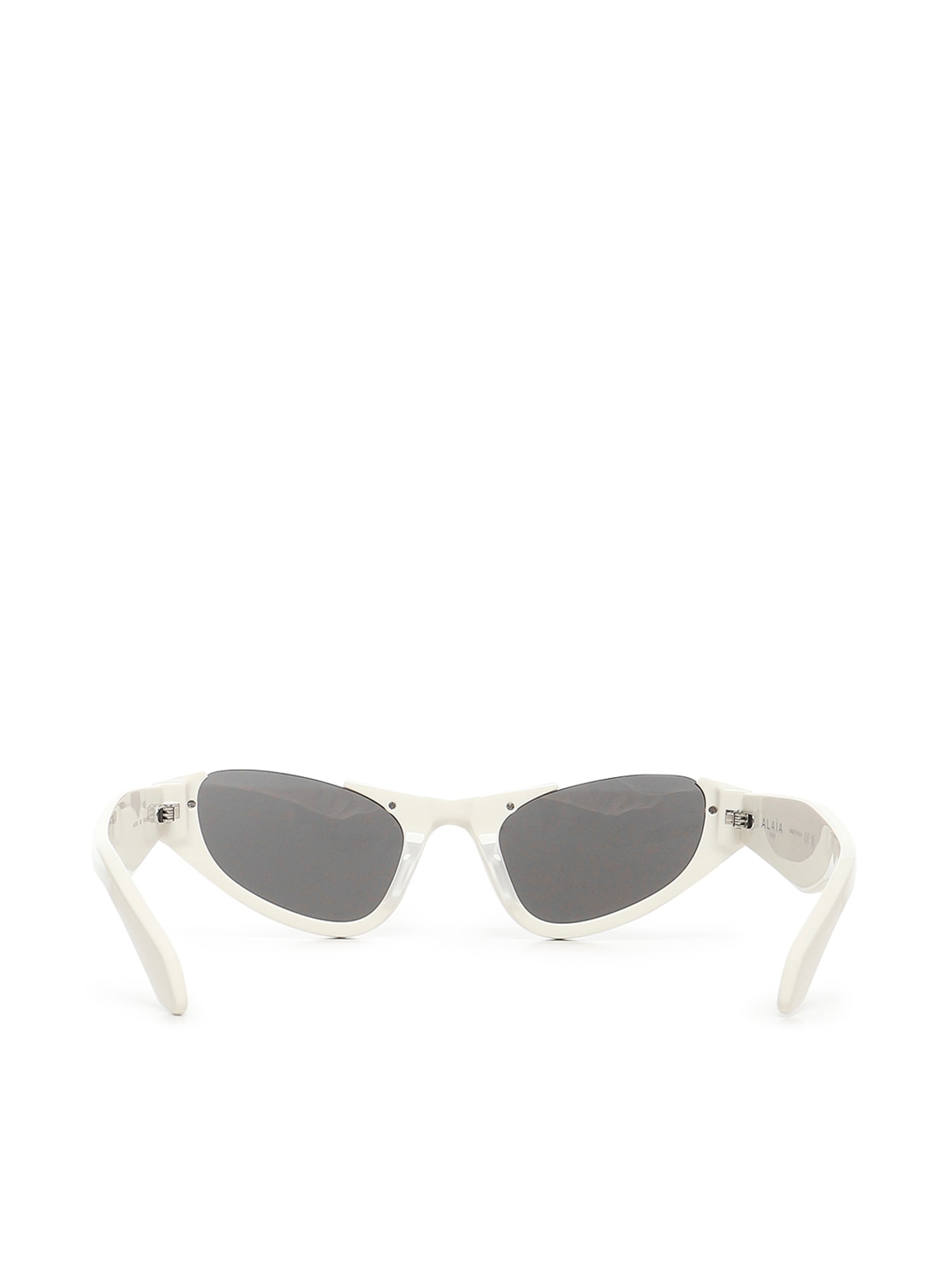 Alaïa Cat-eye Sunglasses In White