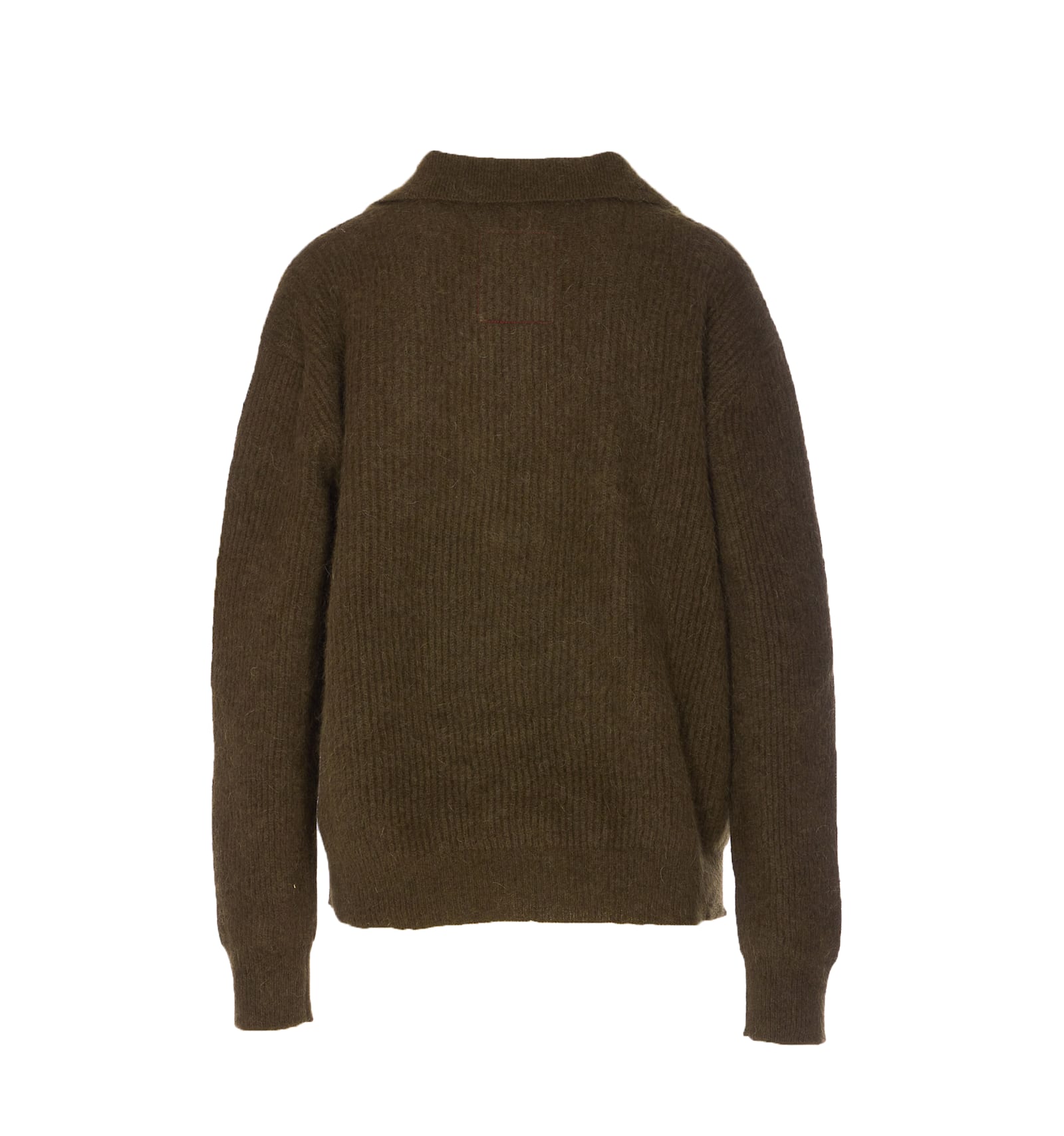 Uma Wang Raccoon Sweater In Green