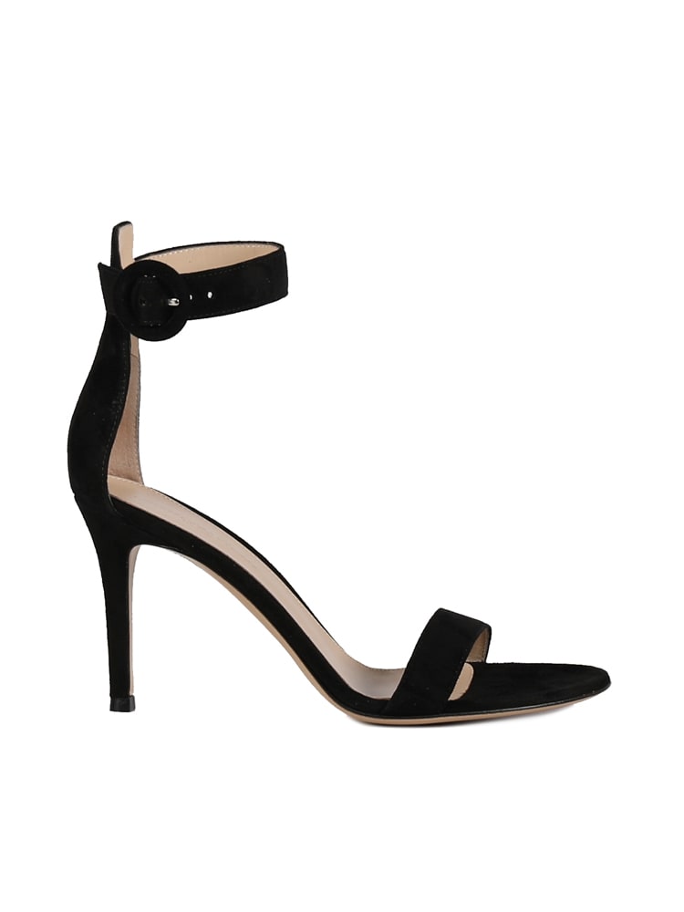 Shop Gianvito Rossi Sandals Portofino 85 In Black