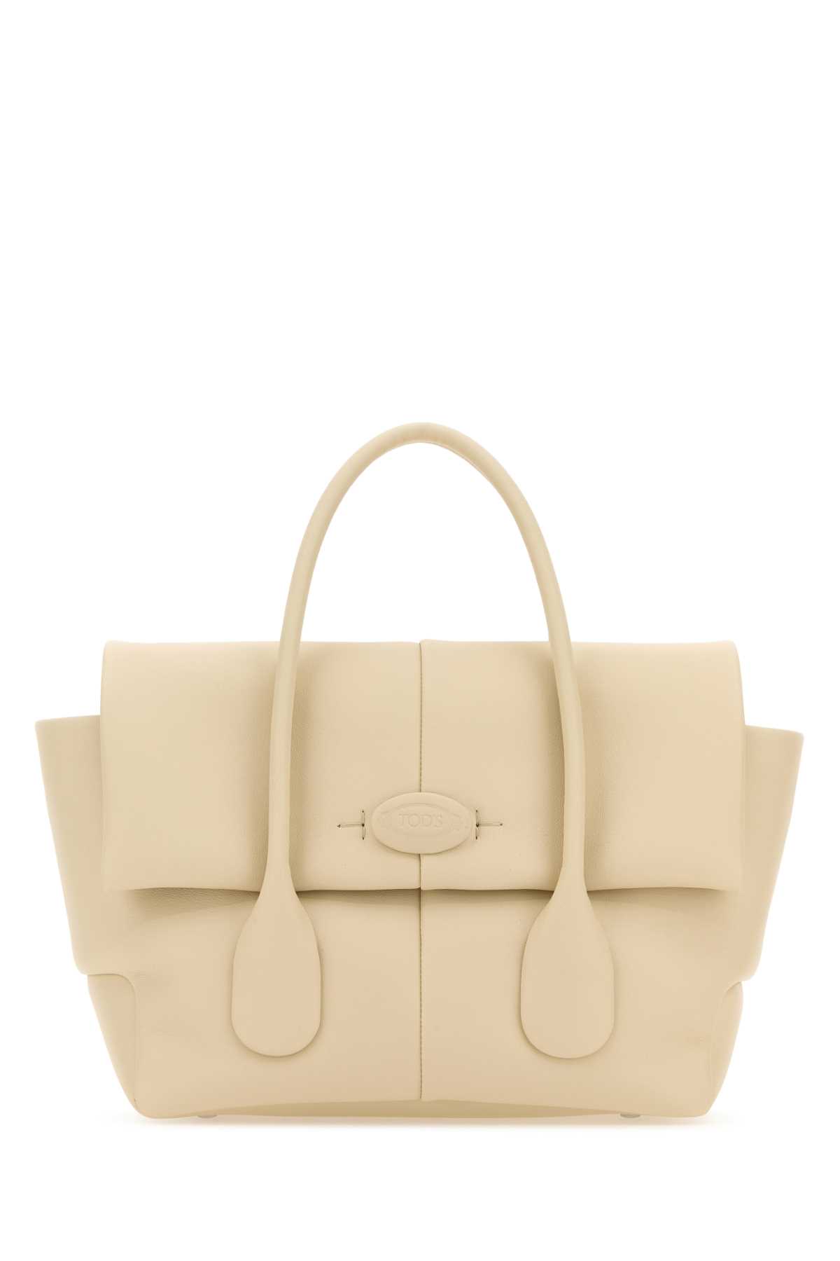Tod's Sand Leather Small Bag Reverse Handbag In B019